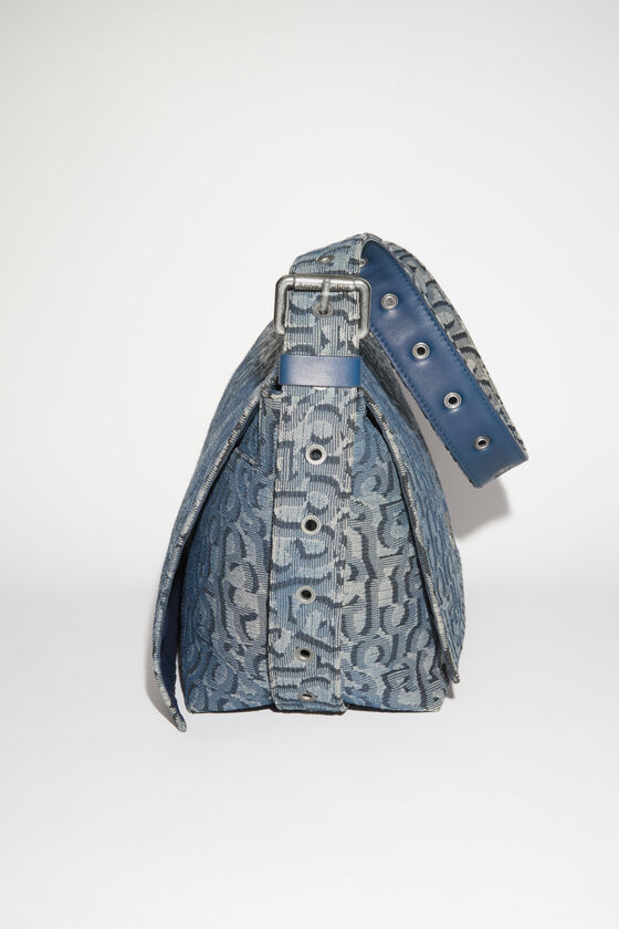 DIOR Vintage Tote Bag in Transparent Blue Monogram at 1stDibs