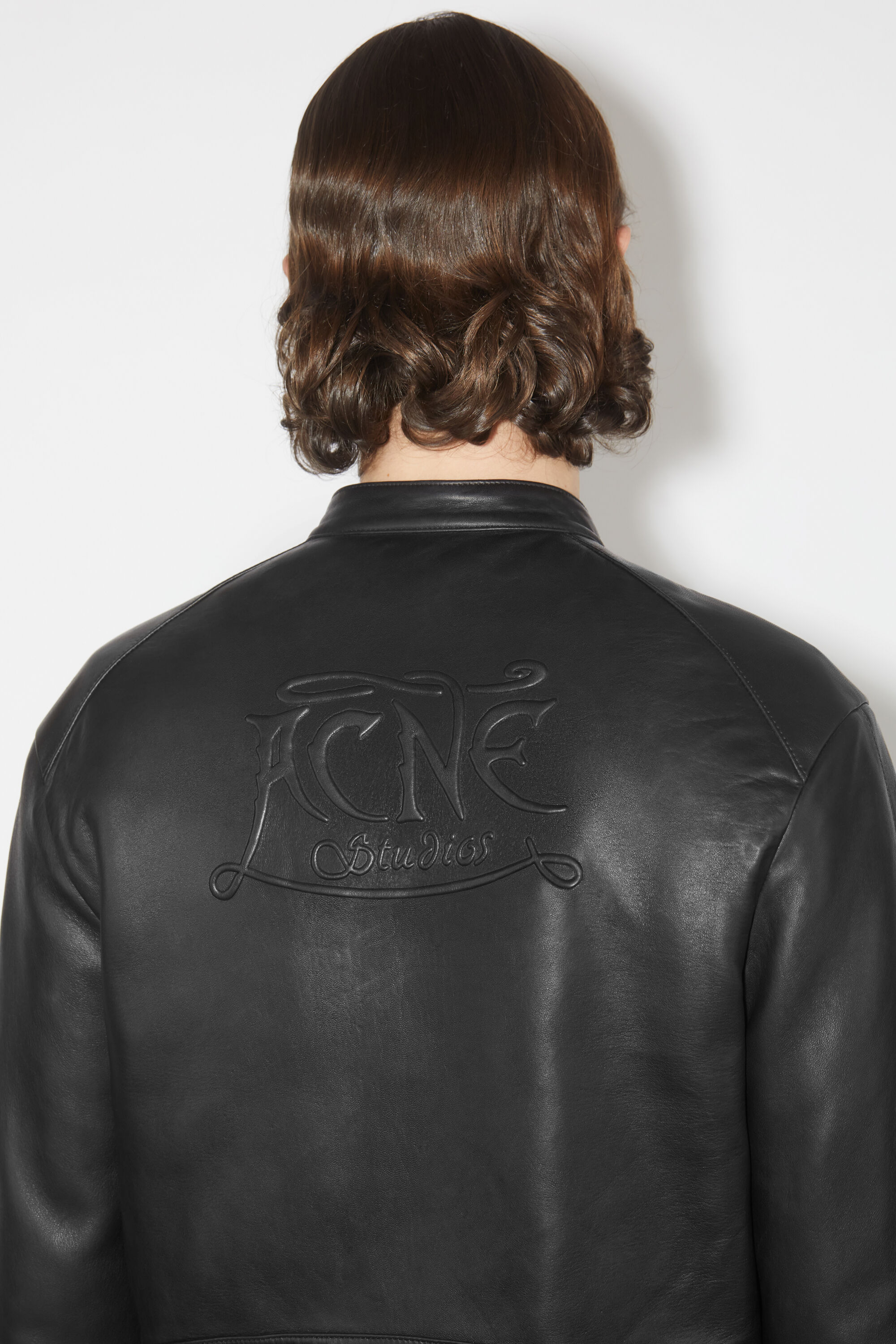 Acne Studios - Leather jacket - Black