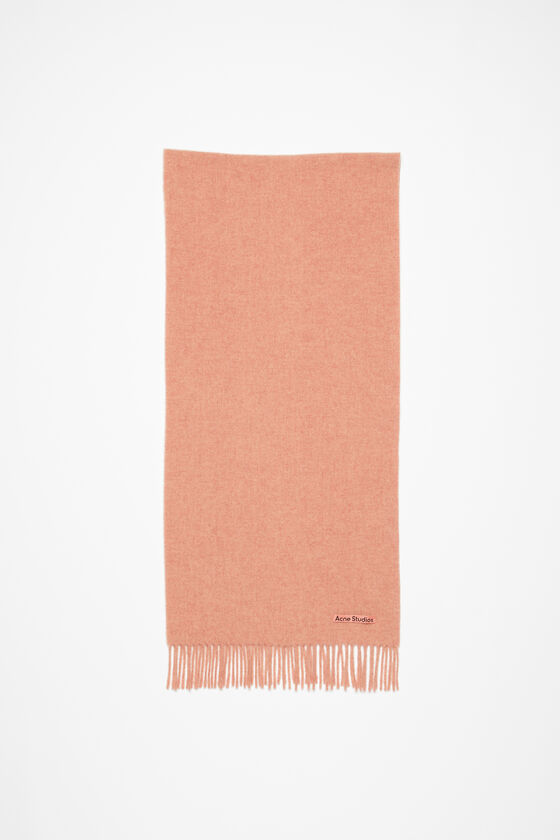 Acne Studios Schmaler Fransen-Schal aus Wolle