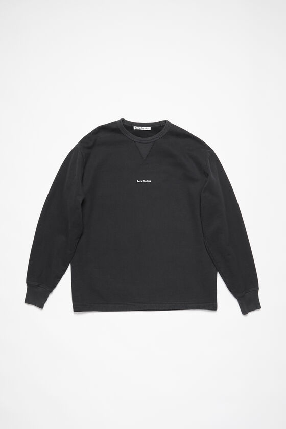 Upside Down Logo Sweatshirt in Black – SVRN