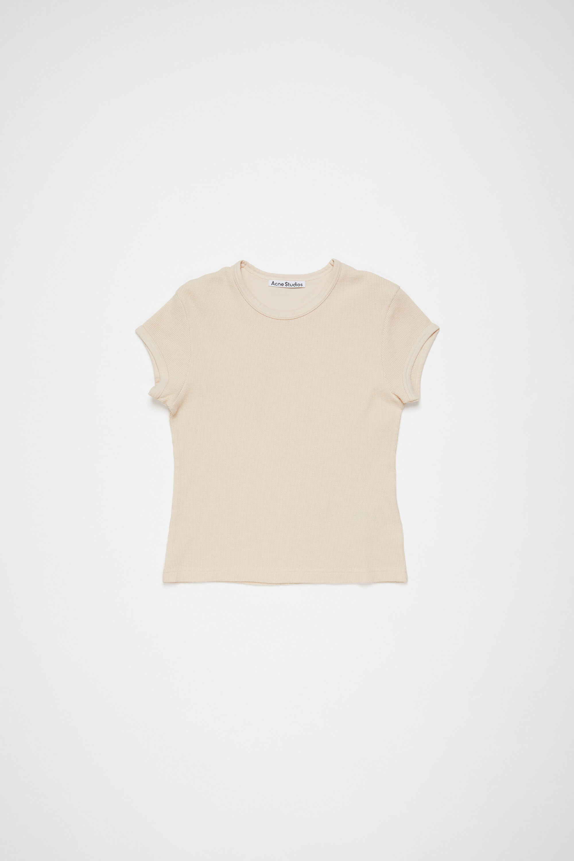 Acne Studios - T-shirt - Fitted fit - Soft pink