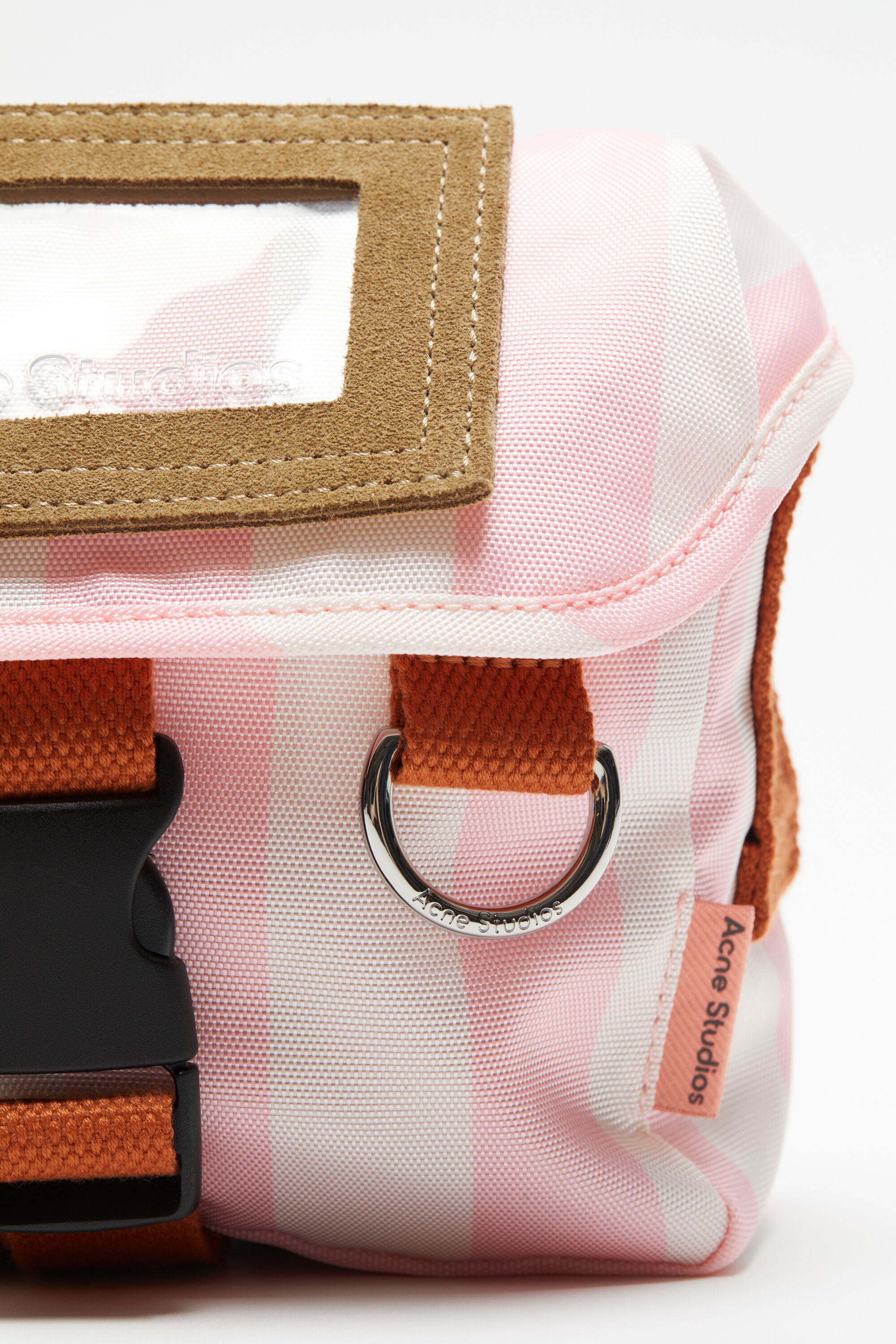 Acne Studios - Mini messenger bag - Light pink/off white