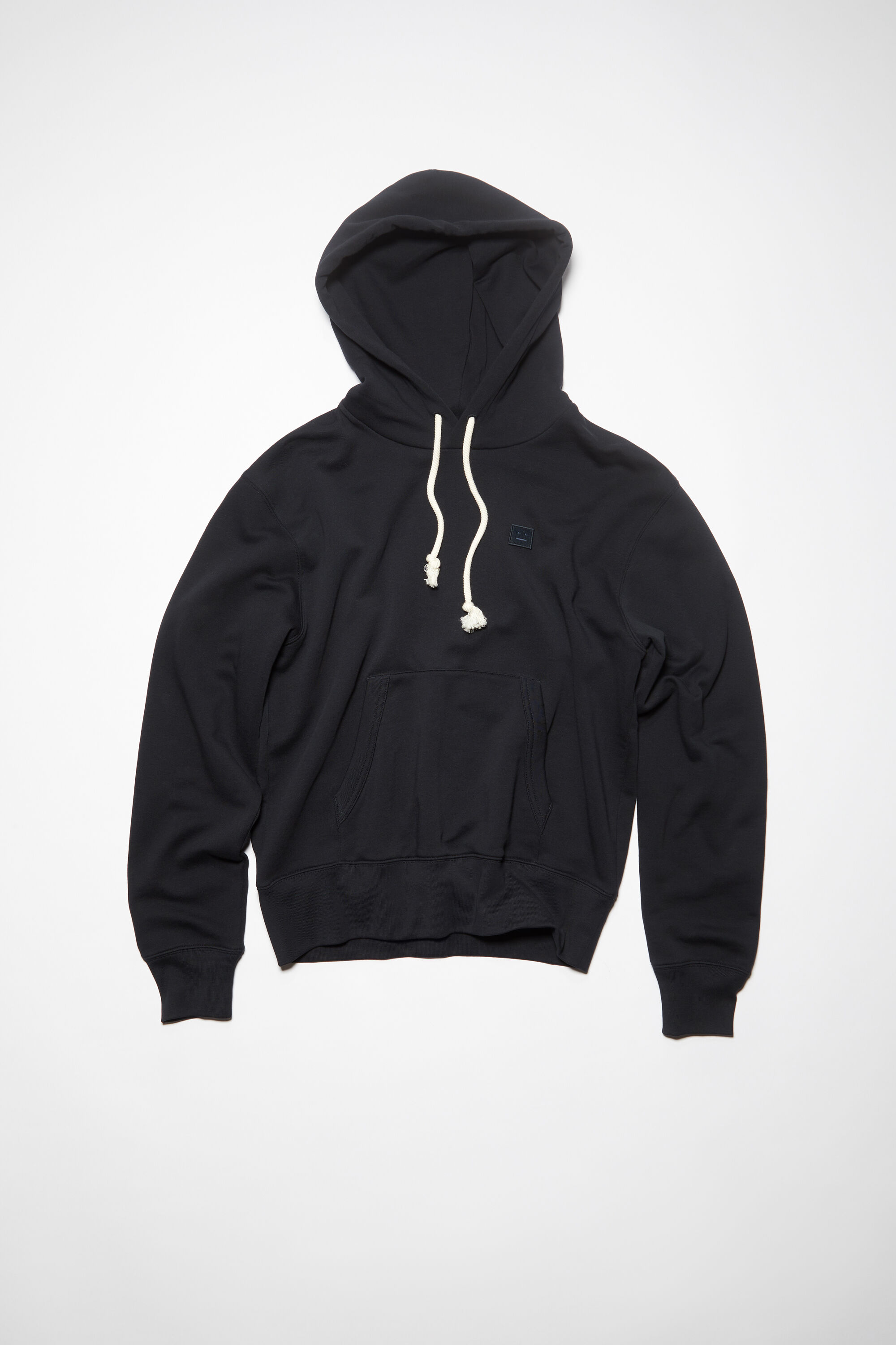 Acne Studios - Hooded sweatshirt - Regular fit - Black