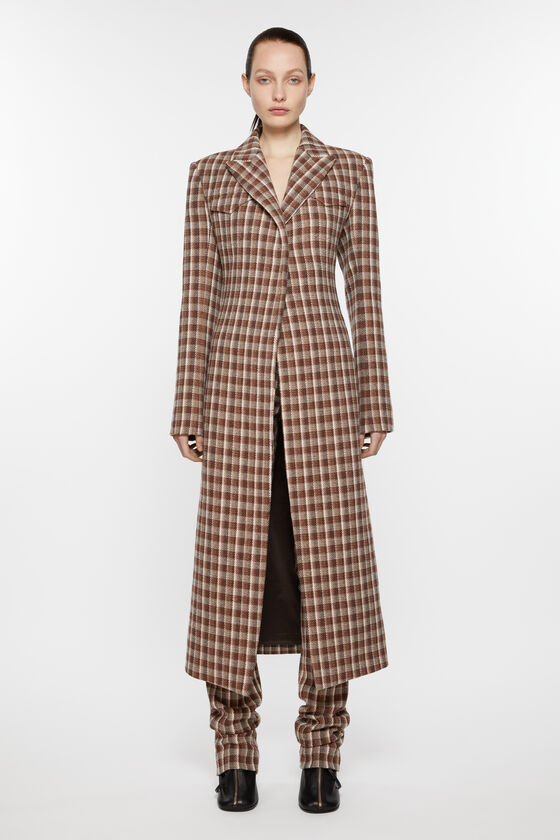 Acne Studios Single-breasted coat Laufsteg-Show