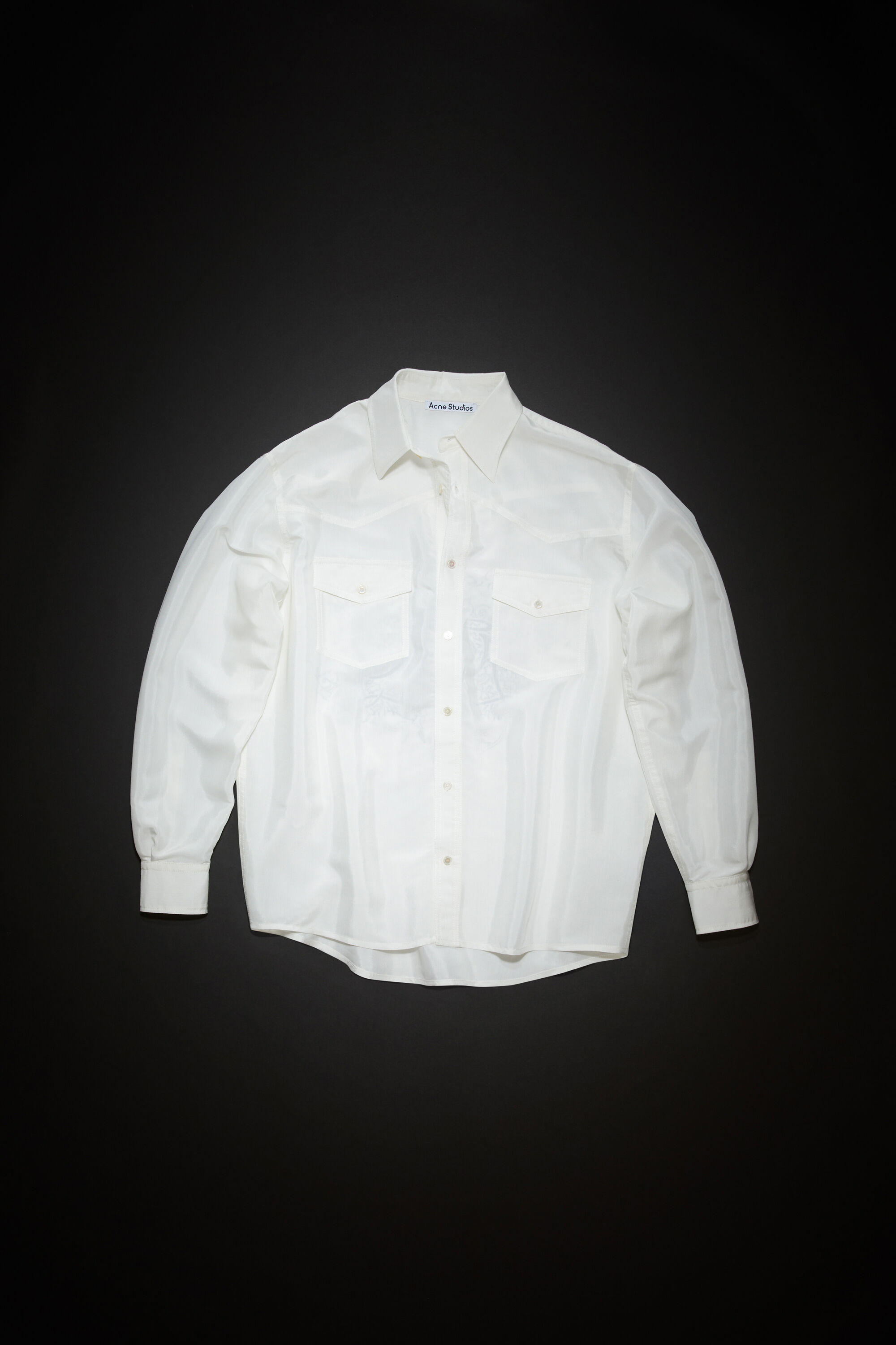 Acne Studios Off-White Button-Up Shirt