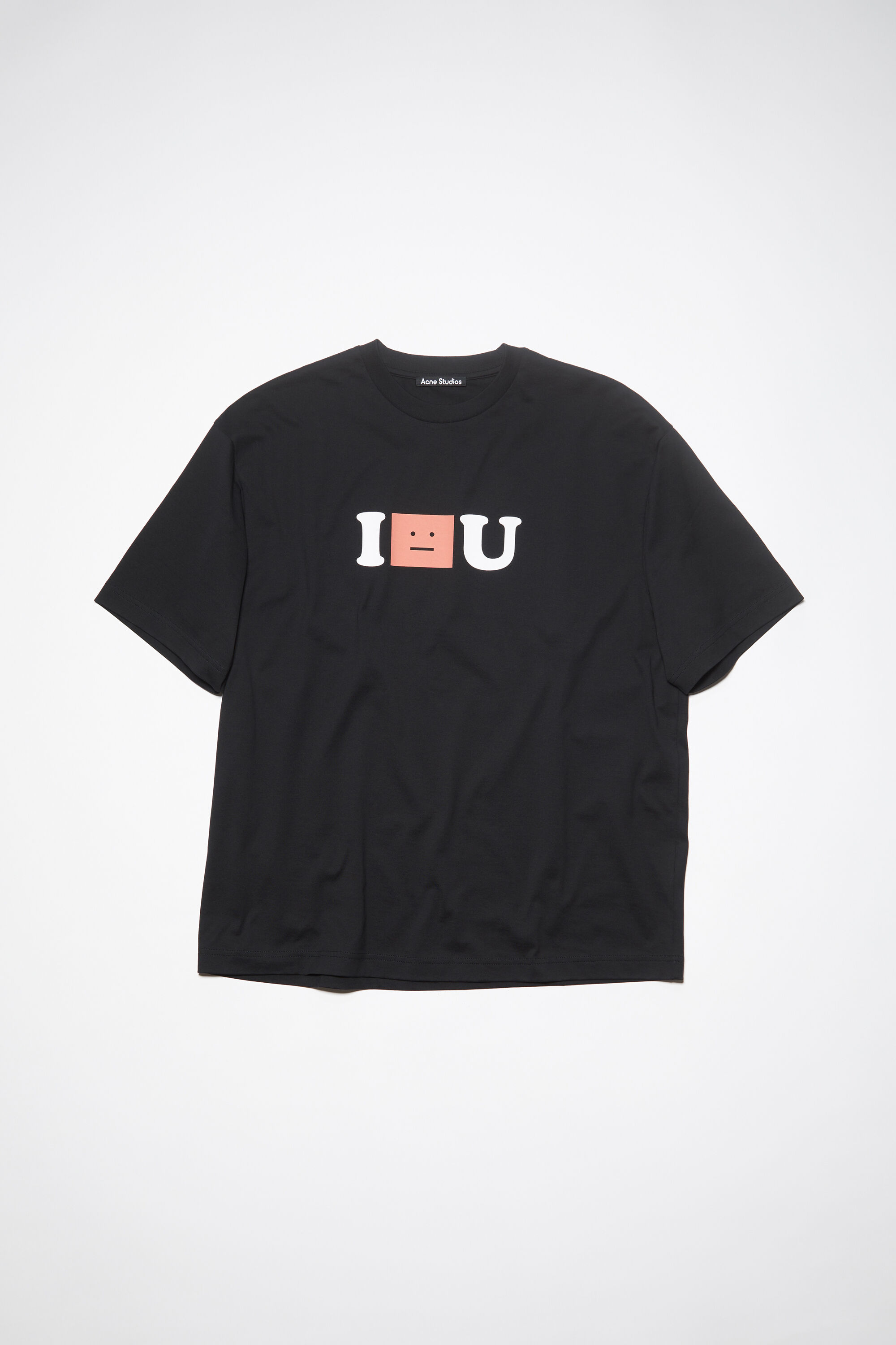 Acne Studios - Face logo t-shirt - Relaxed fit - Black