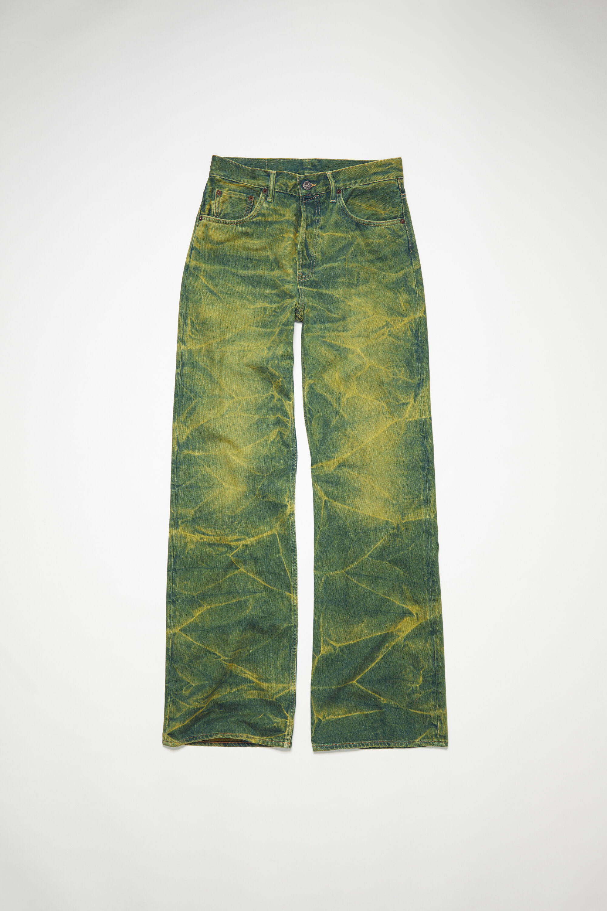 Acne Studios - Loose fit jeans - 2021M - Yellow/blue