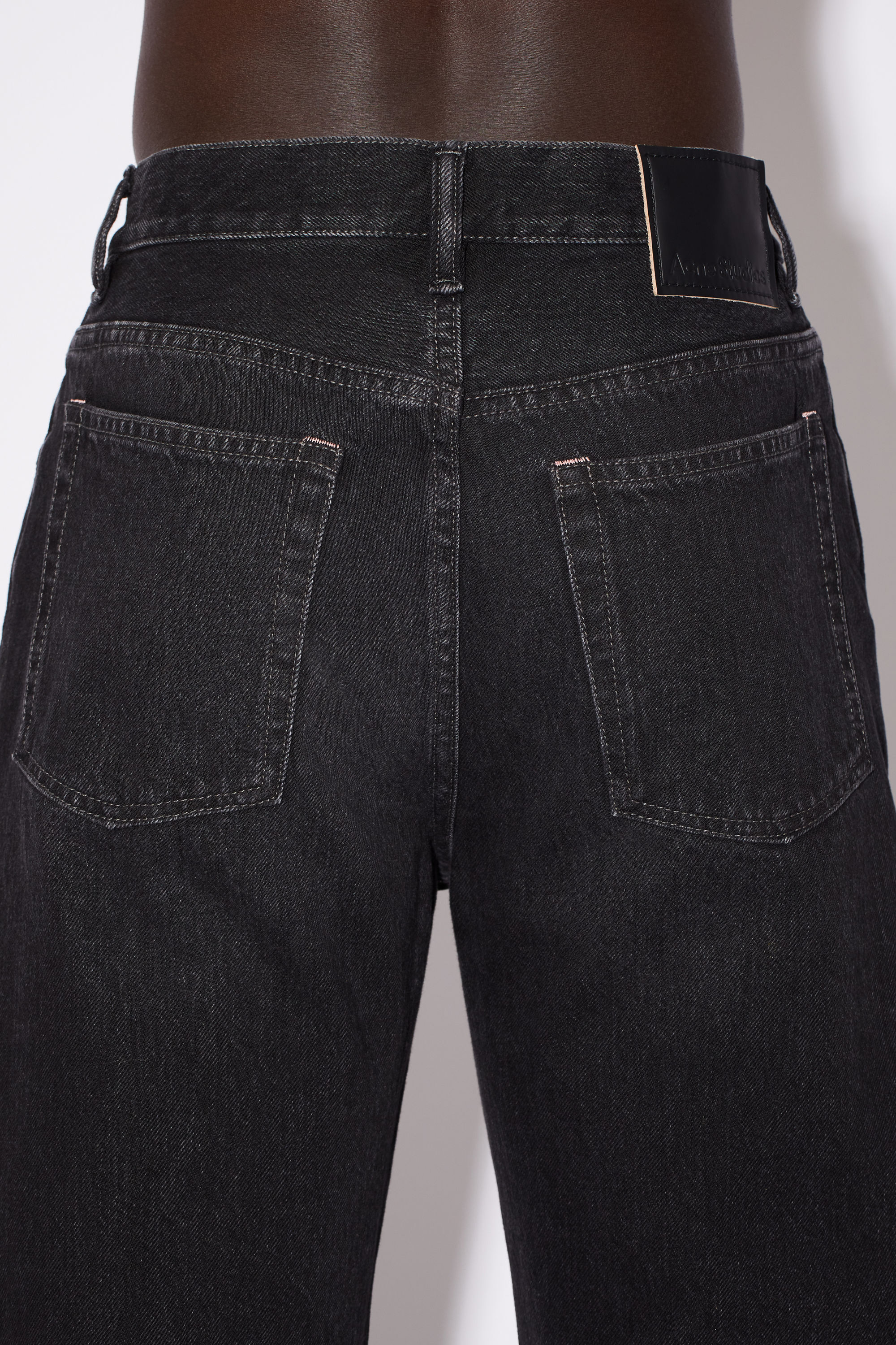 32/32 Acne Studios Loose Fit Jeans Black