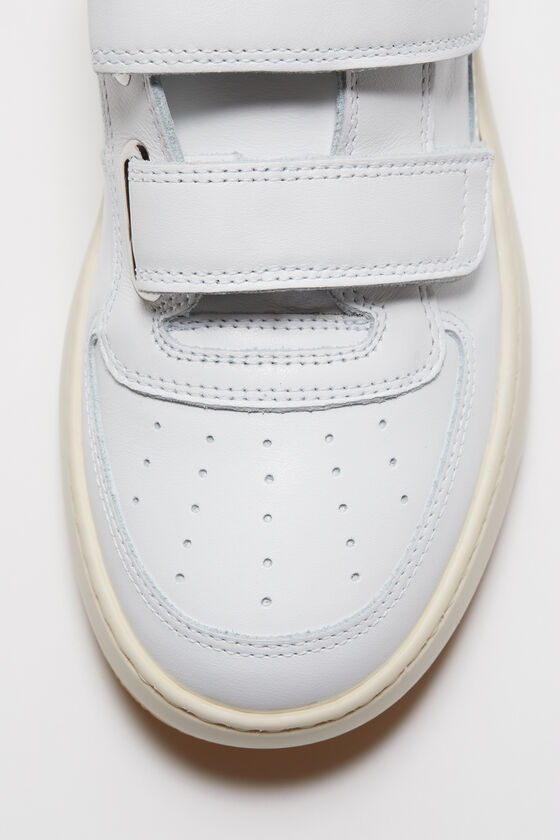 Acne Studios Velcro Strap Sneakers - White