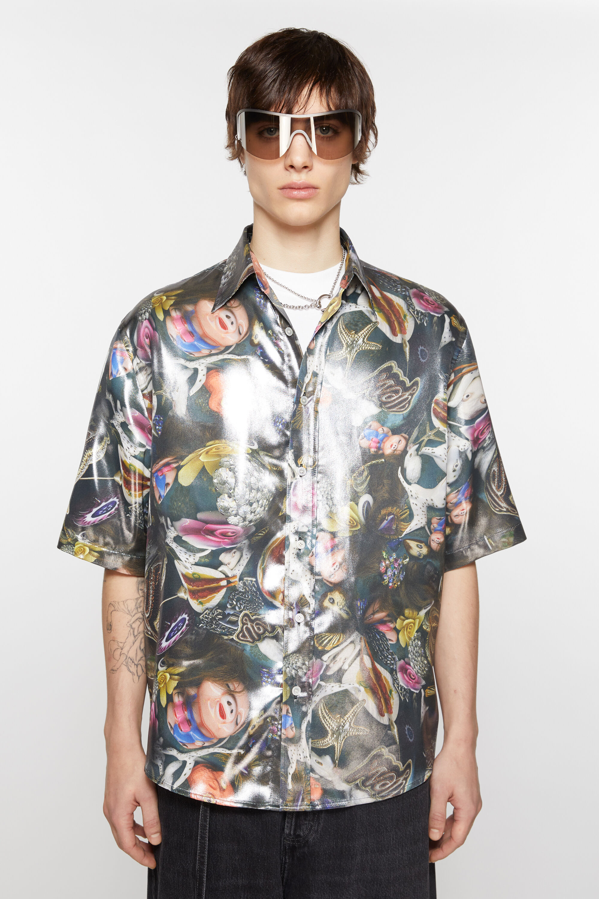 Acne studios short sleeve clearance shirt