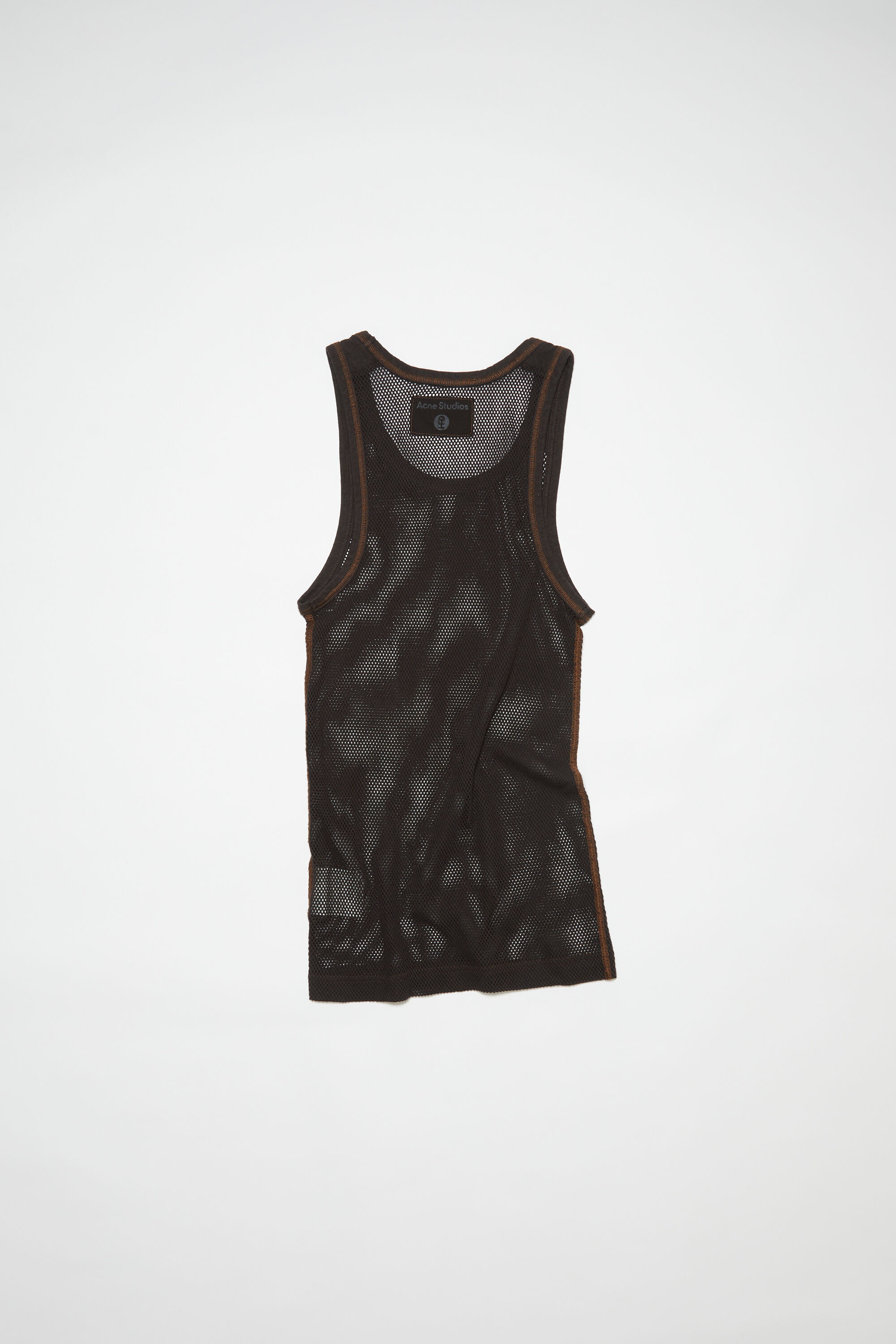 Acne Studios - Regular fit tank top - Faded black