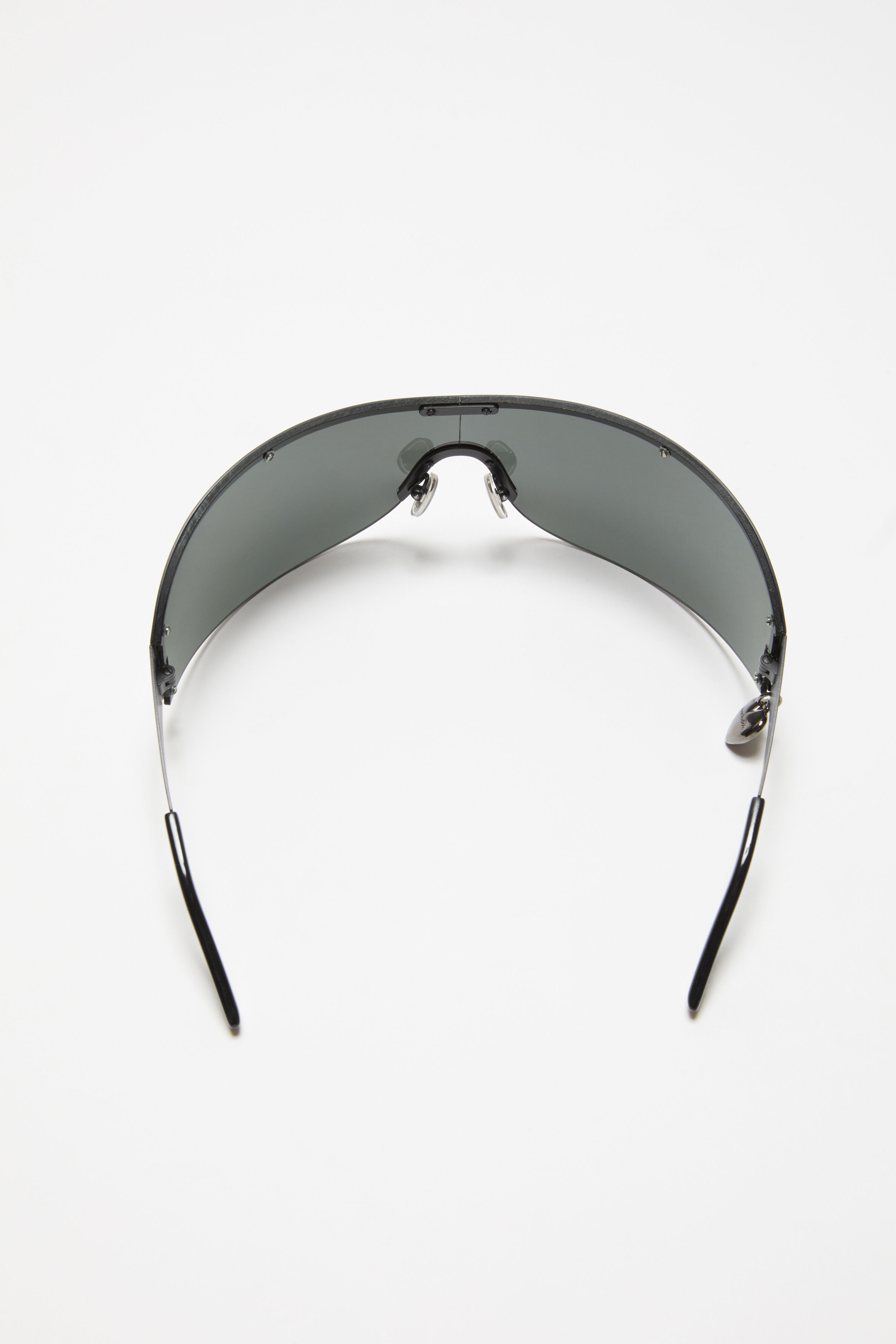 Acne Studios - Metal frame sunglasses - Black/black