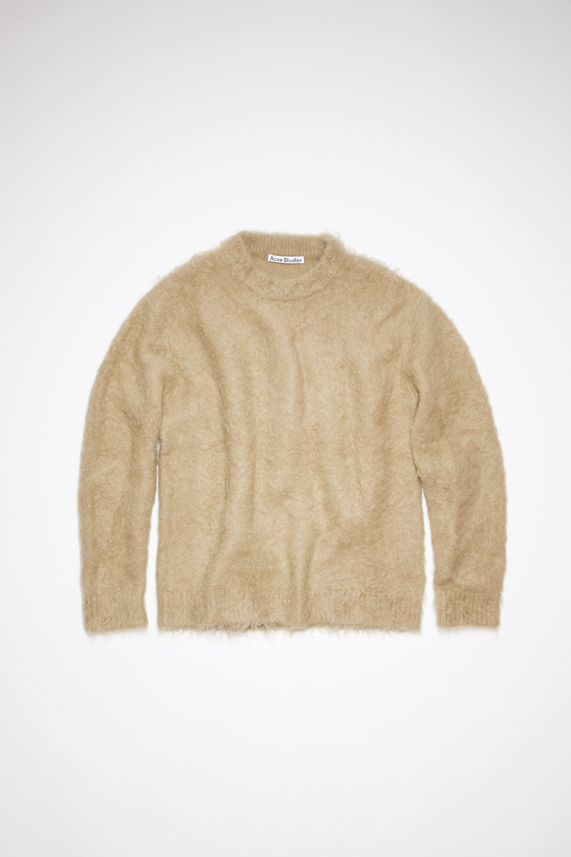 Acne Studios - Mohair wool jumper - Dark beige
