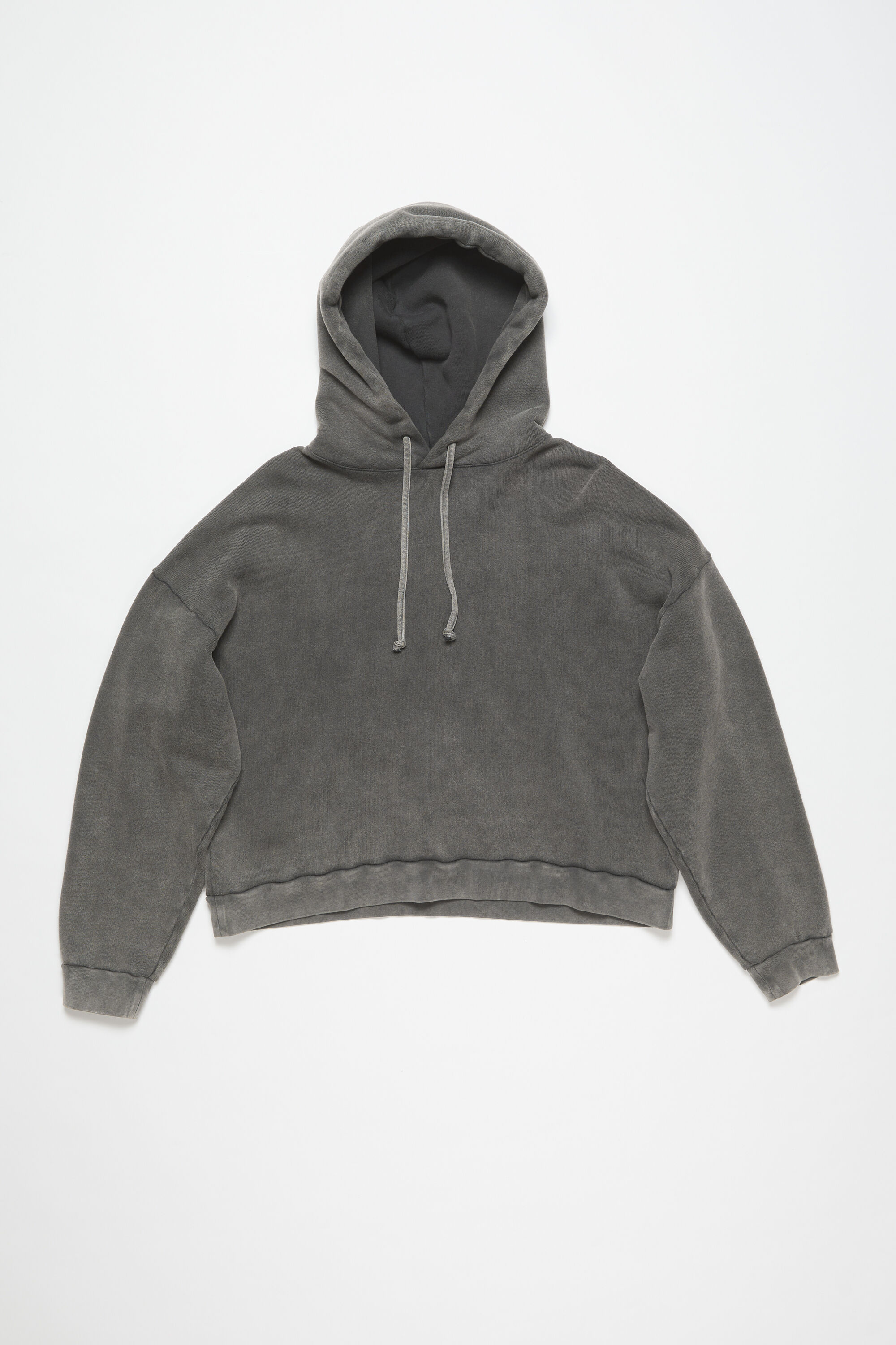 Acne Studios - Hooded sweater logo patch - Faded black