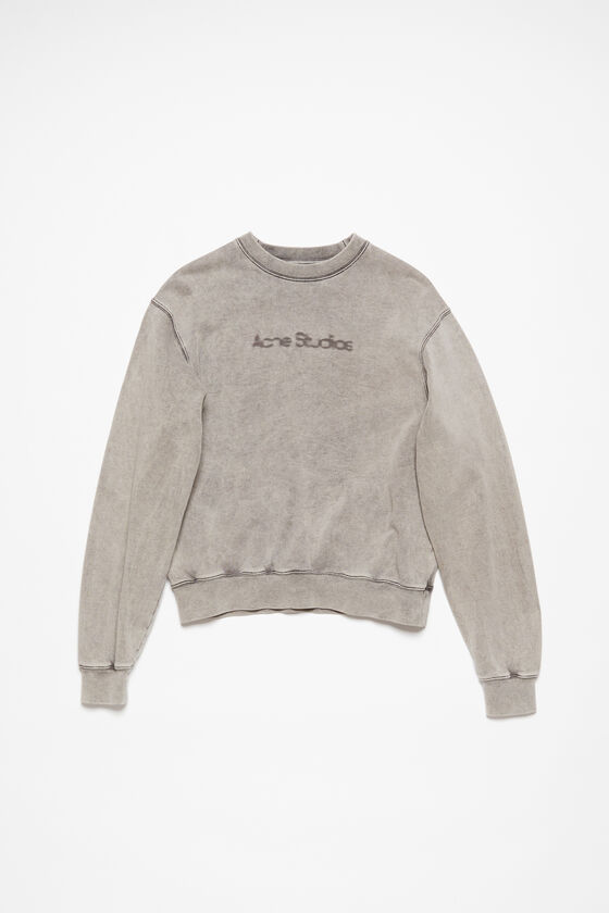 Acne Studios - Blurred logo sweater - Faded Grey