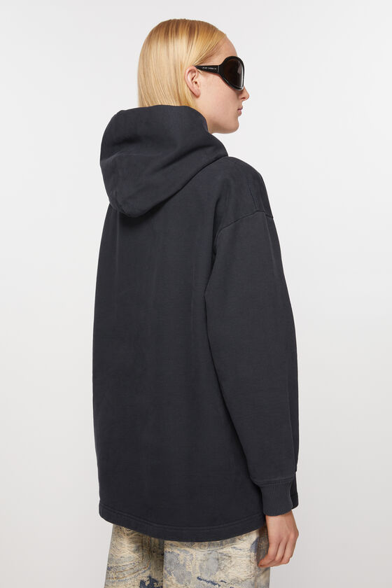 Acne Studios hooded Logo - Black sweatshirt -