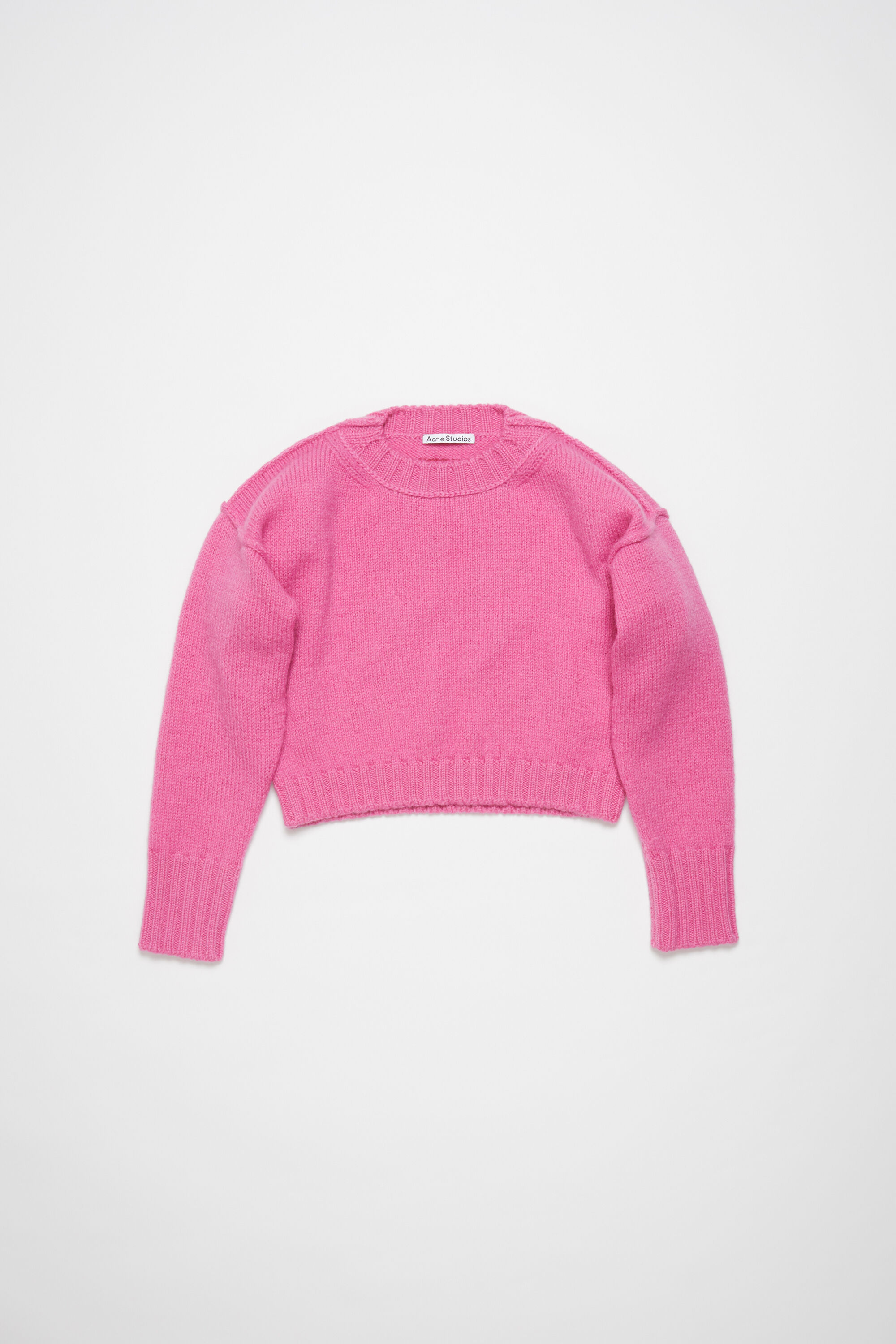 Acne Studios - Crew neck wool jumper - Pink