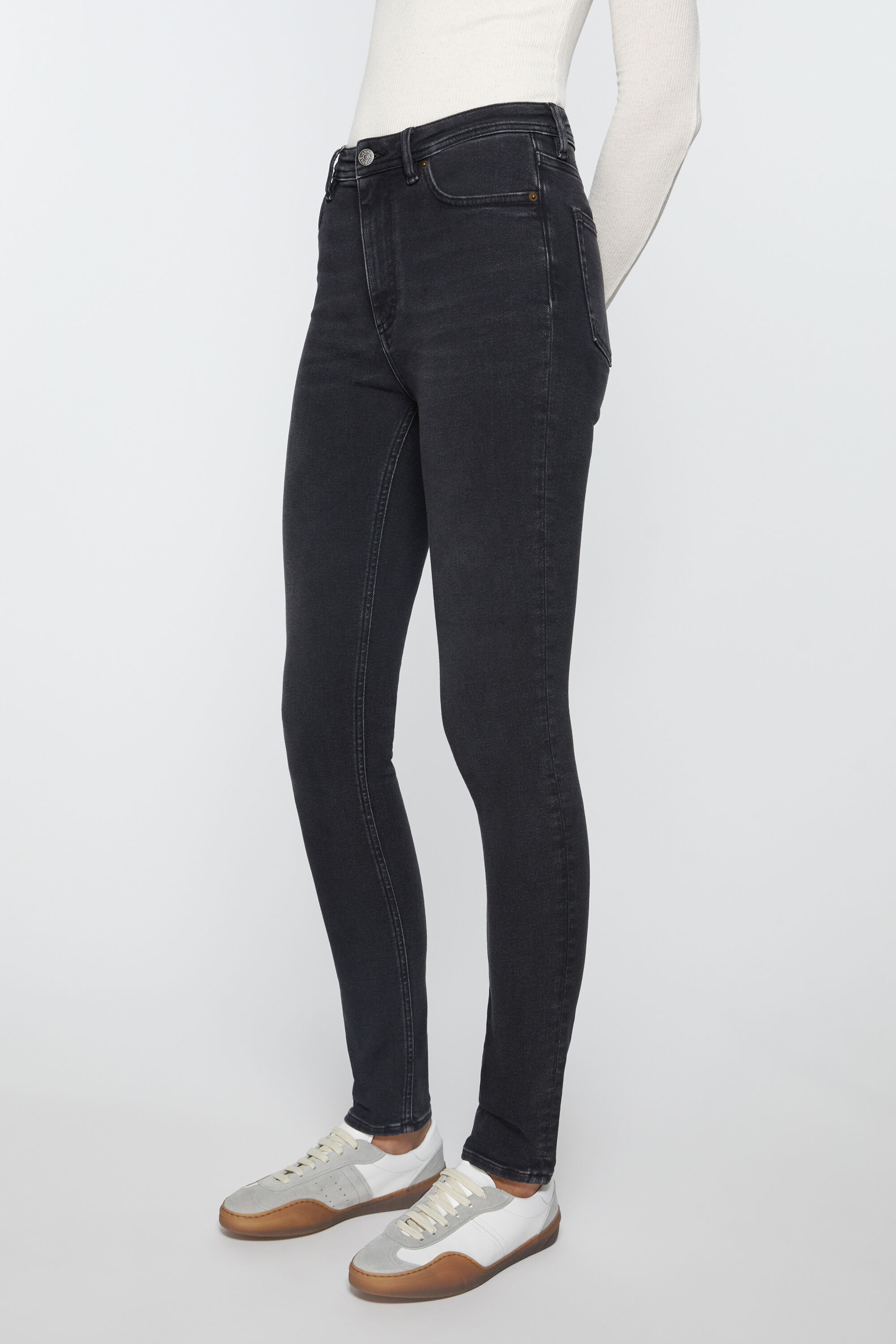 ACNE STUDIOS high waist skinny leg アクネ-