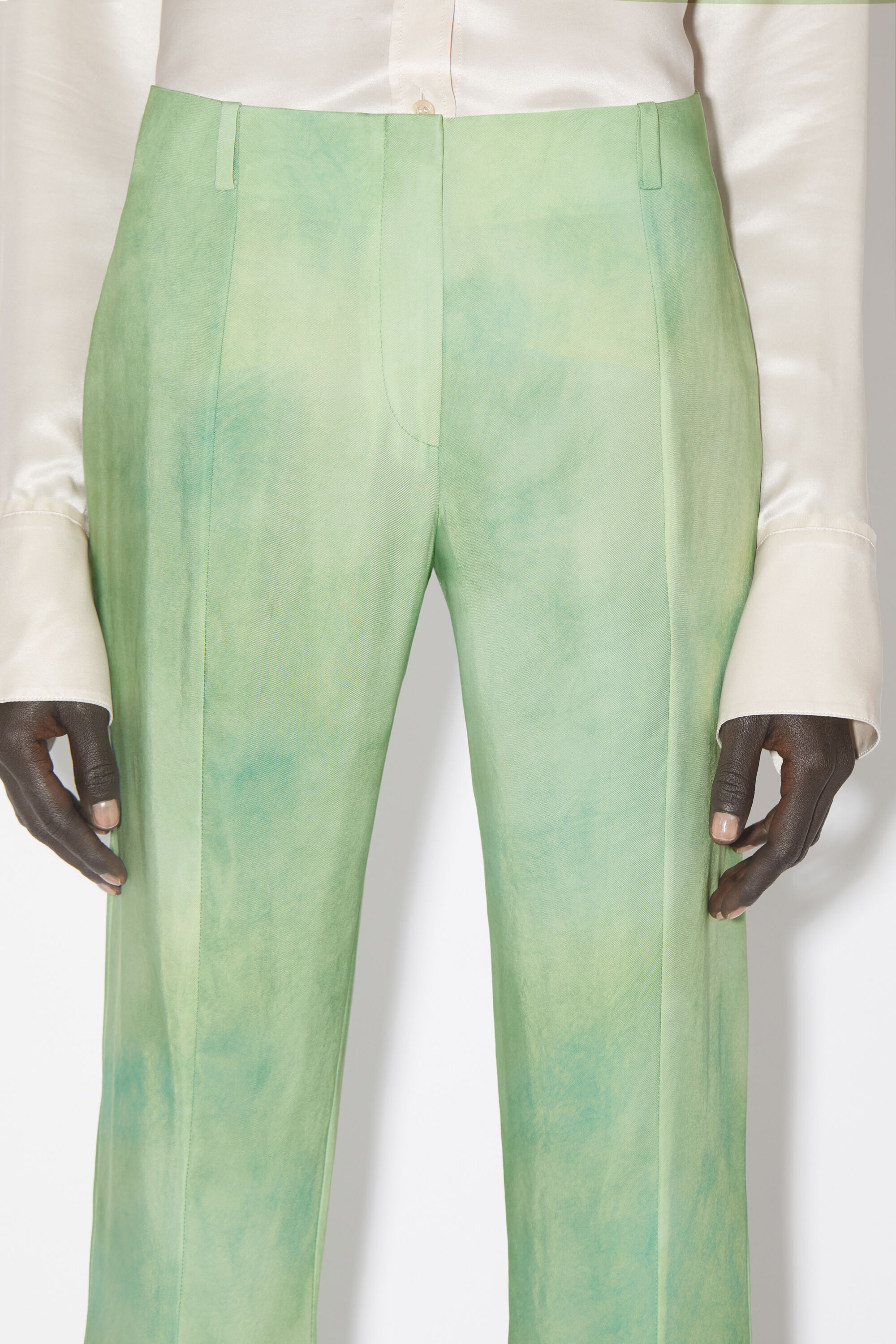 acne studios flare trousers