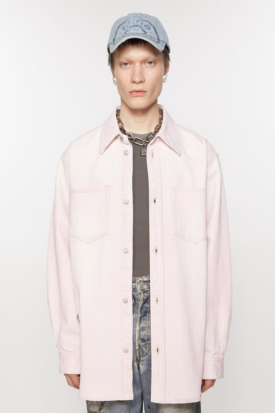 Acne Studios Jeanshemd mit Knopfleiste - Lockere Passform