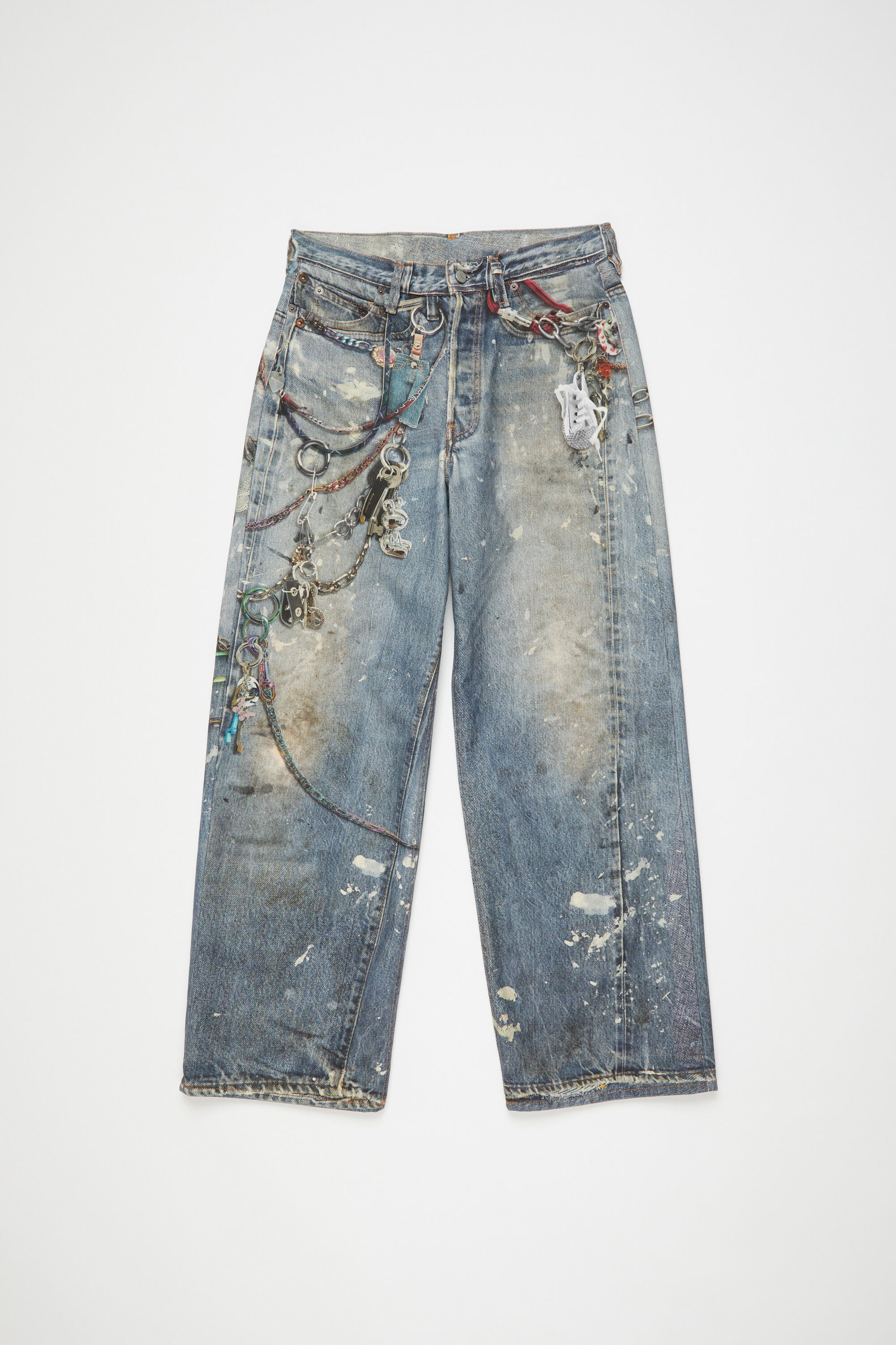 Acne Studios - Loose fit trousers - 1981M - Mid Blue