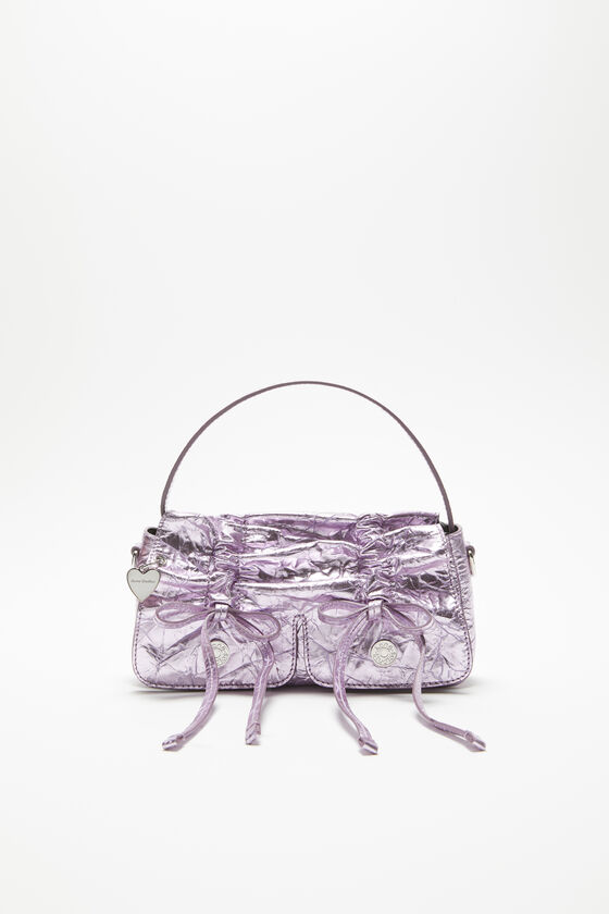 Multipocket Micro Crinckled Metallic, Lavender purple, 2000x