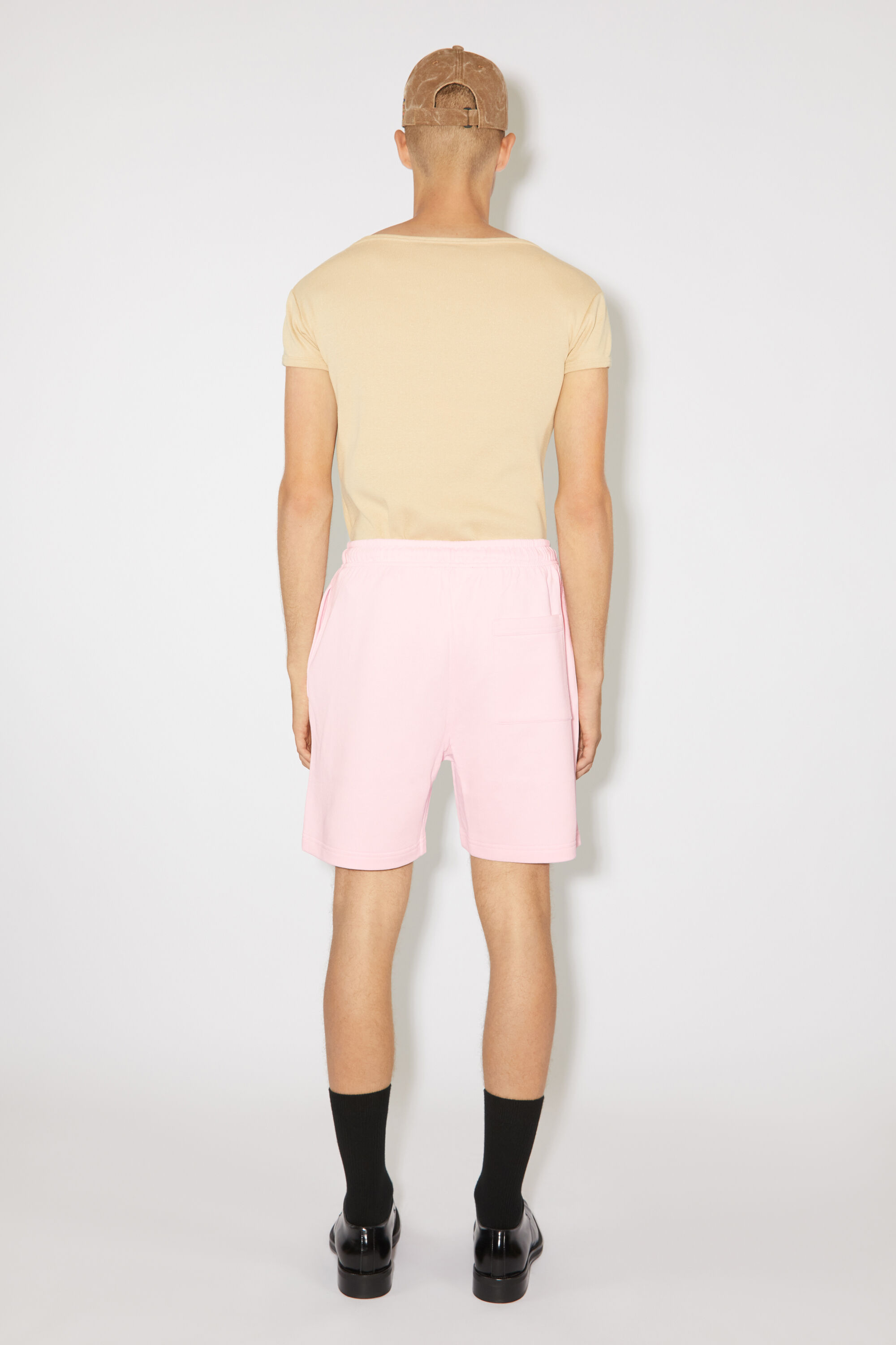 Pink sweatshorts sale mens