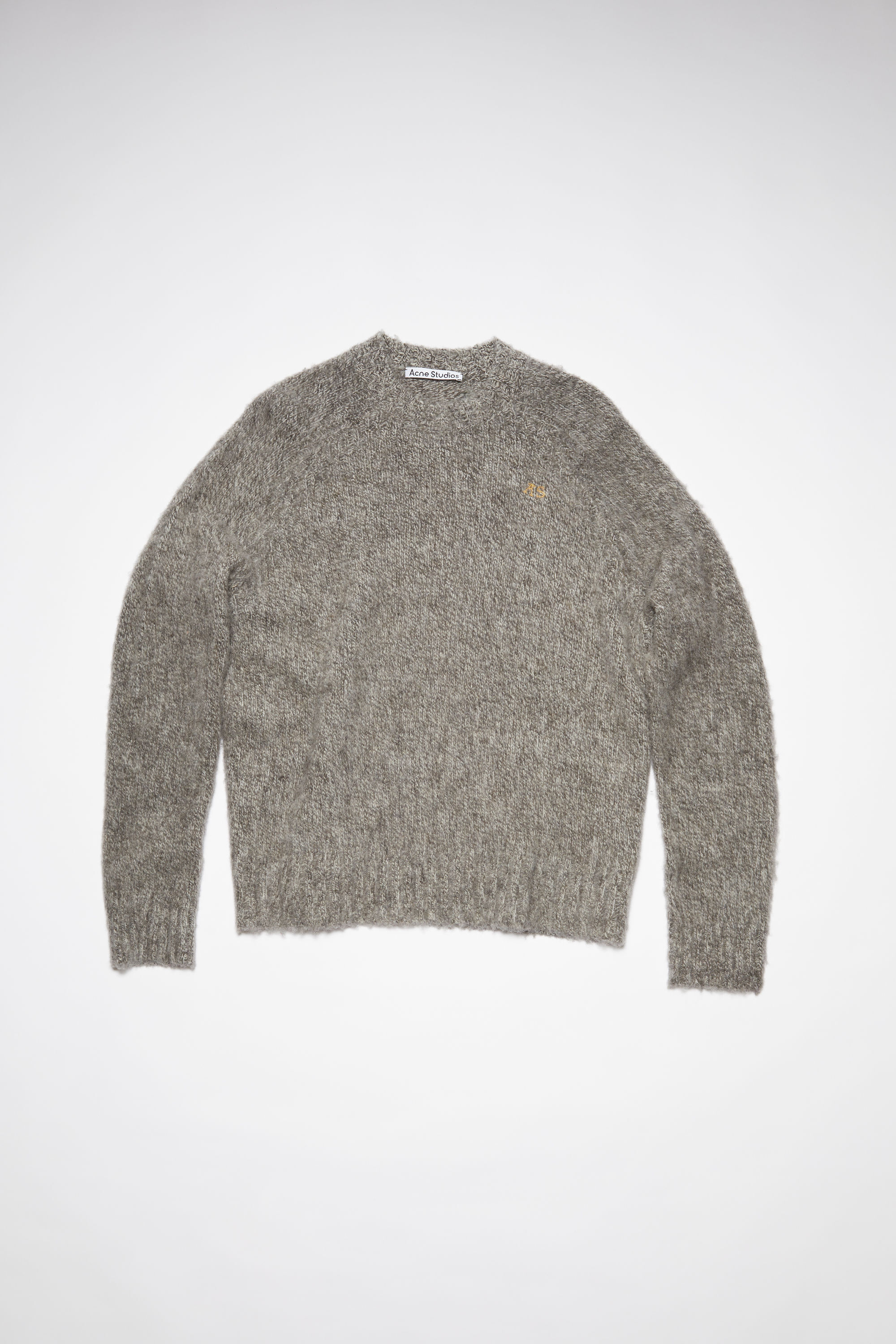 Wool crew neck jumper