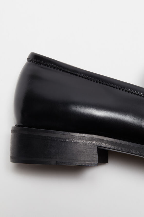 Acne Studios - Leather loafers - Black