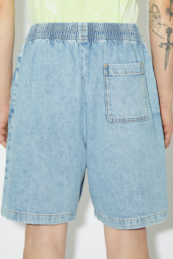 Acne Indigo blue shorts - Studios - Denim