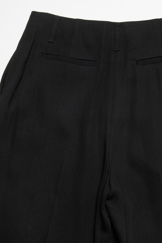 Acne Studios Tailored Wool Shorts Black