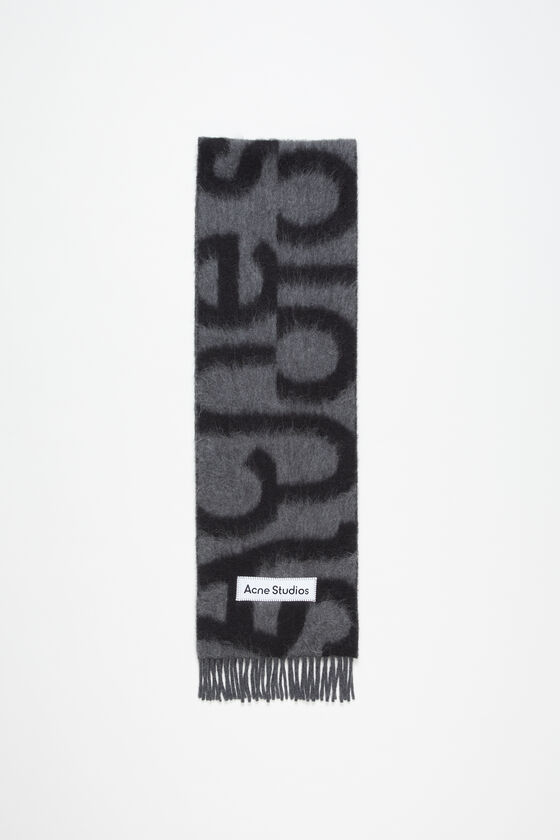 Acne Studios Scarf wool alpaca logo