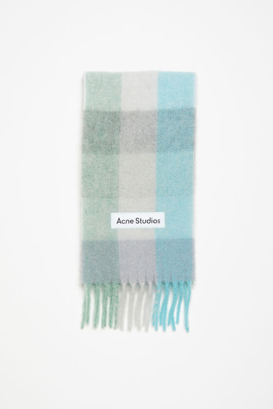 Acne Studios Karierter Schal aus Mohair