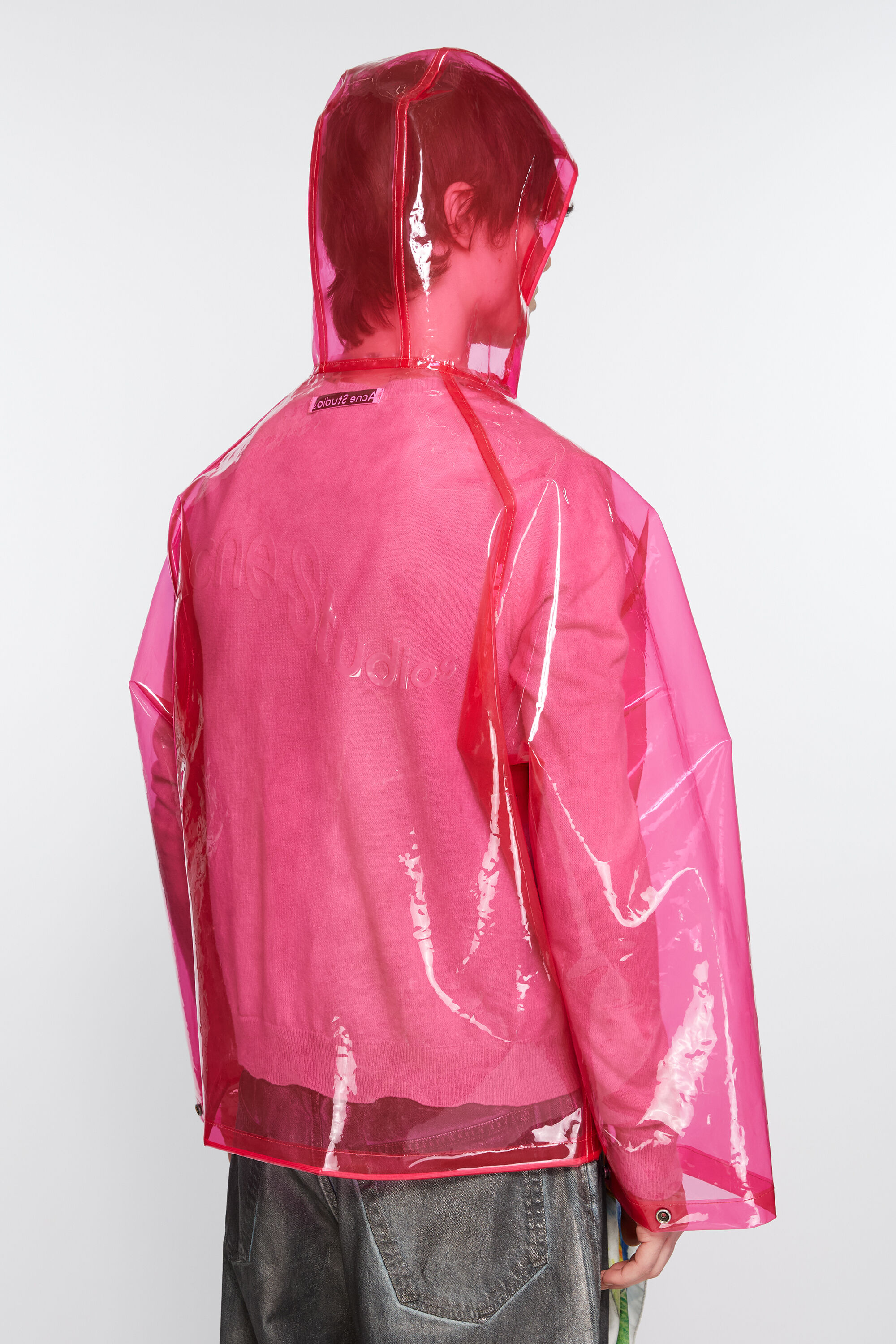 Hooded transparent Jacket
