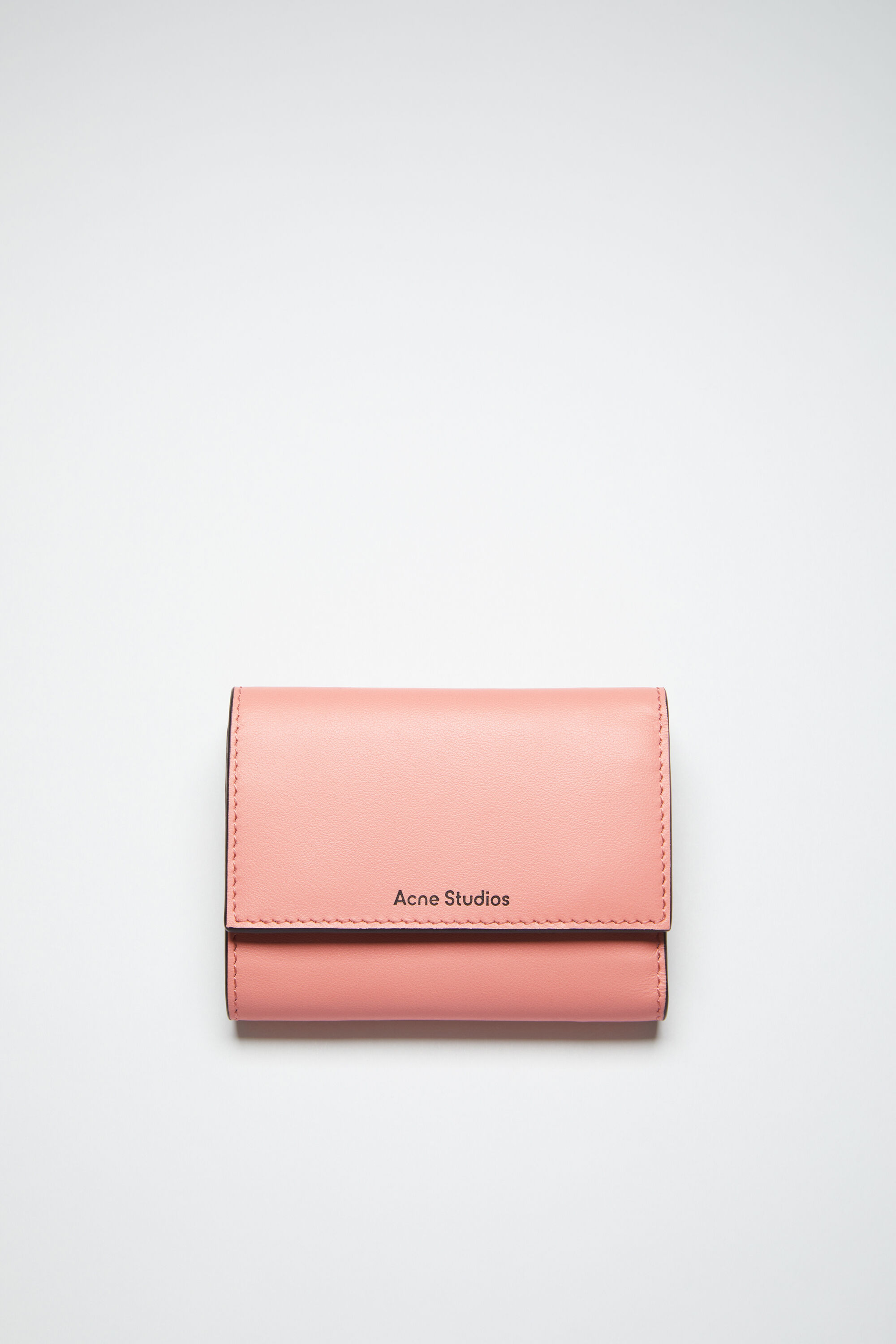 Acne Studios - Folded wallet - Salmon pink