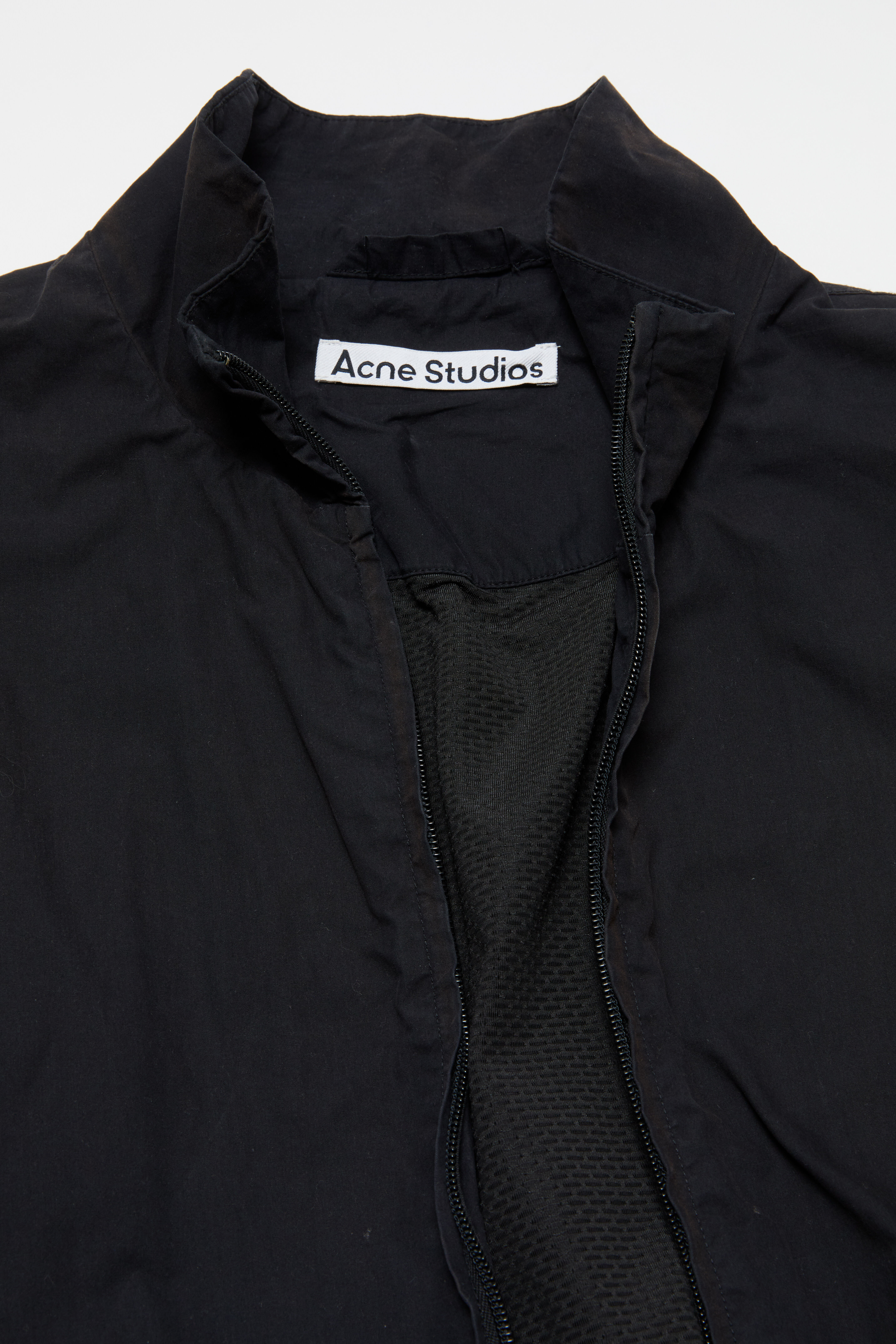 Acne Studios - ロゴジッパージャケット - ブラック