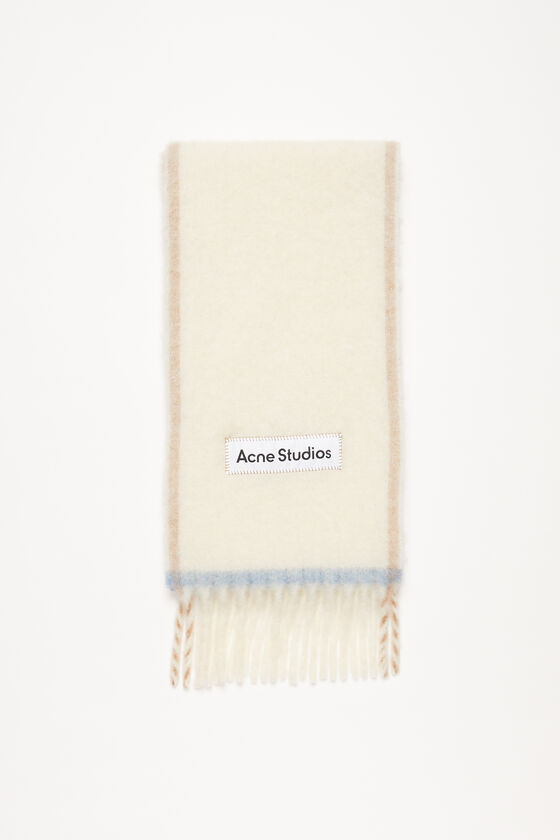 Acne Studios Woll-Mohair-Schal – Schmal