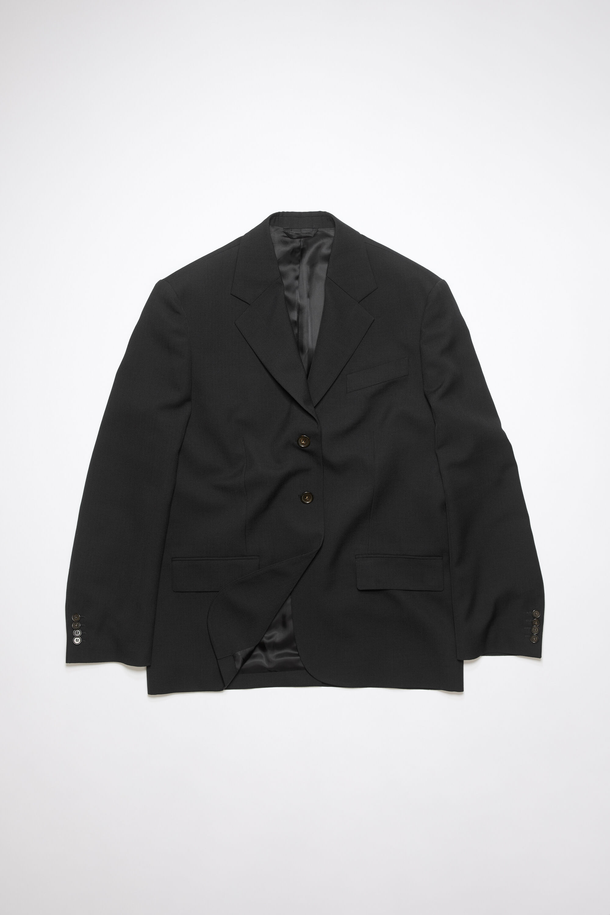 Acne Studios - シングルブレスト スーツジャケット - ブラック