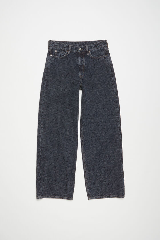 Acne Studios 1981M FN Monogram Dark, ブルー/ブラック