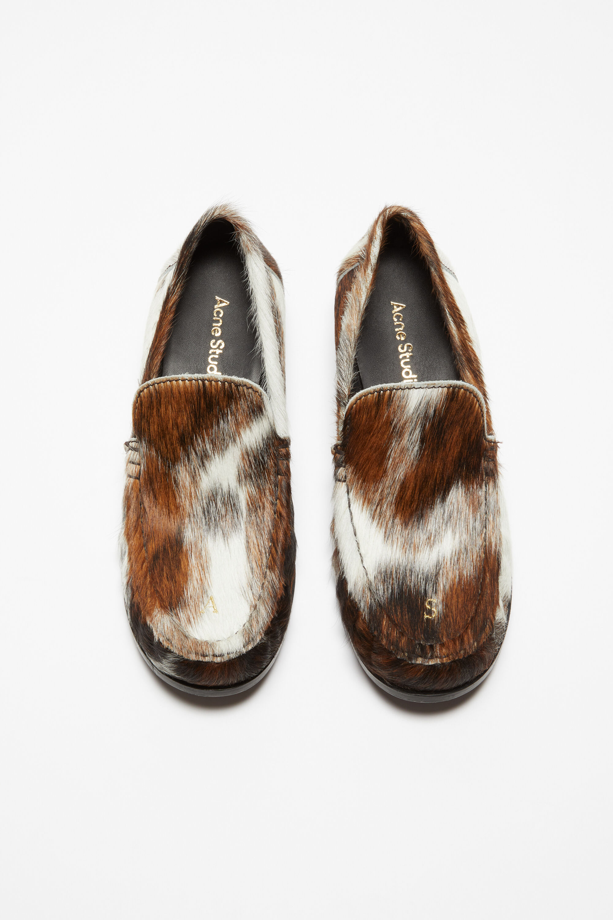 Acne Studios - Leather loafers - Multi brown