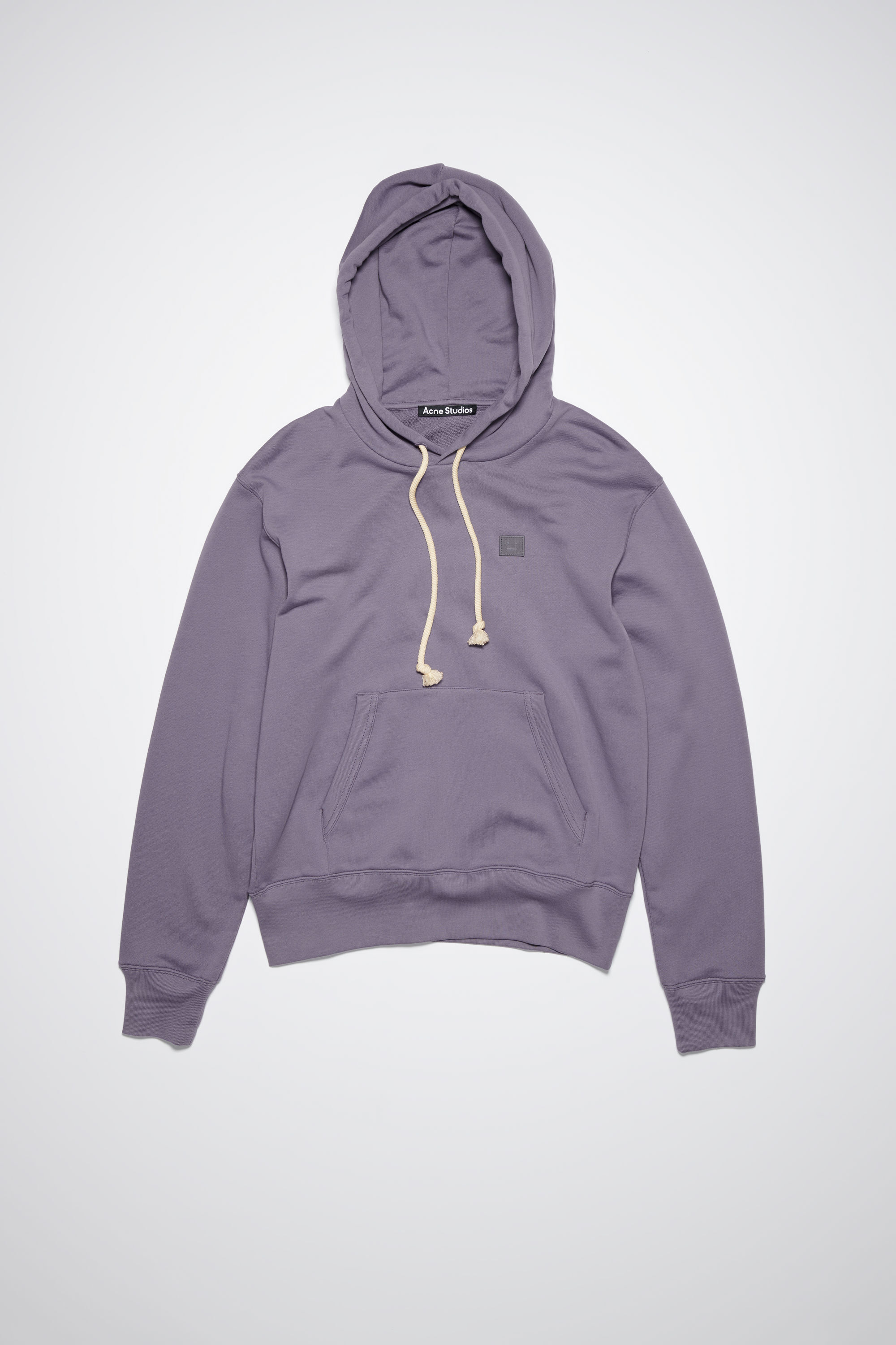 Acne Studios - Hooded sweatshirt - Regular fit - Faded purple