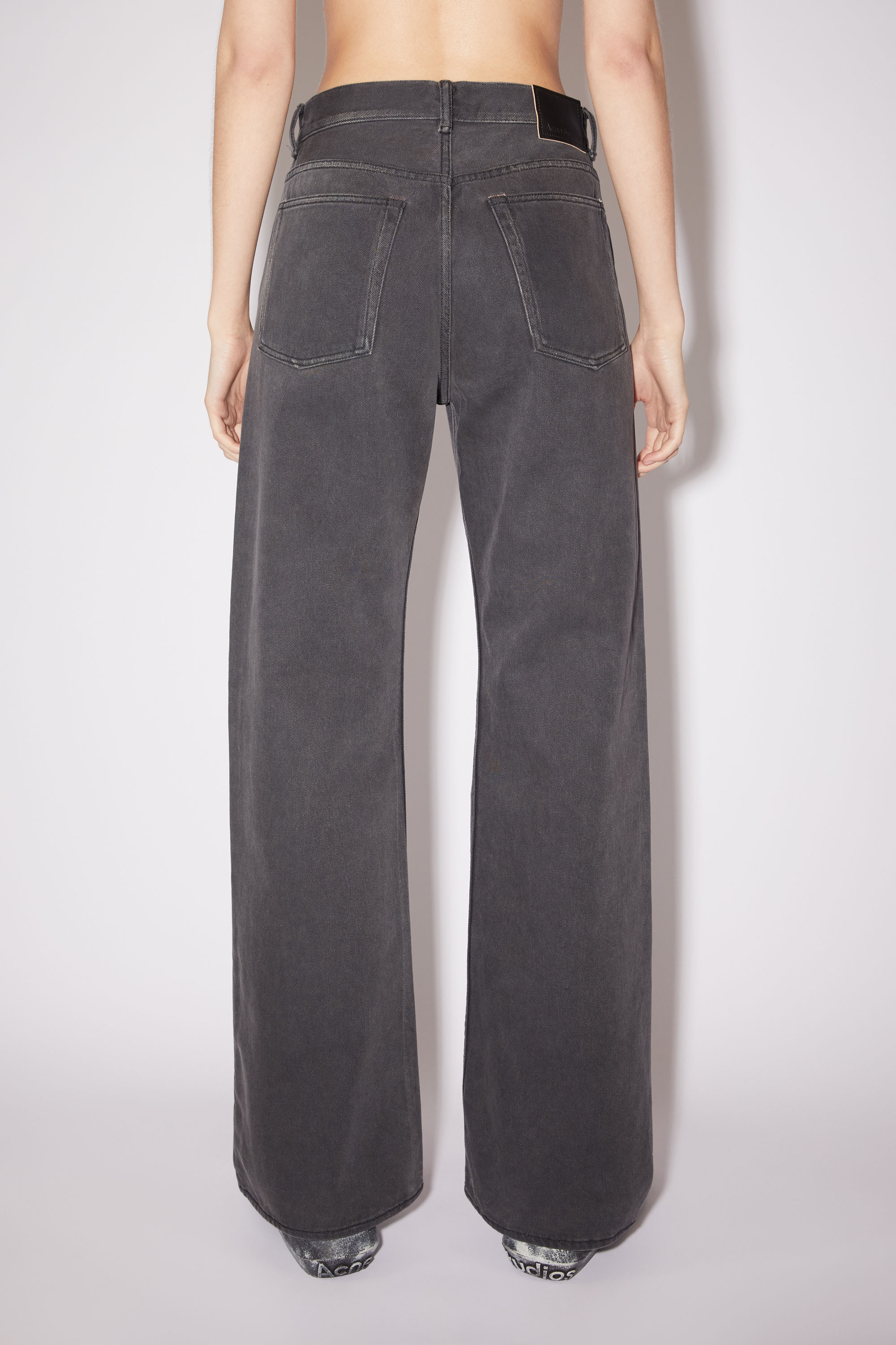acne studious loose fit jeans