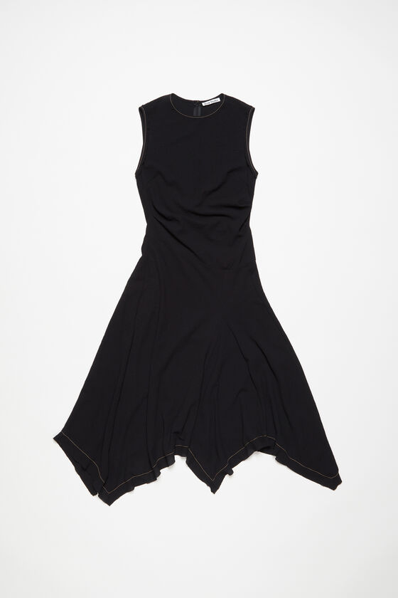 Acne Studios - Print sleeveless dress - Black