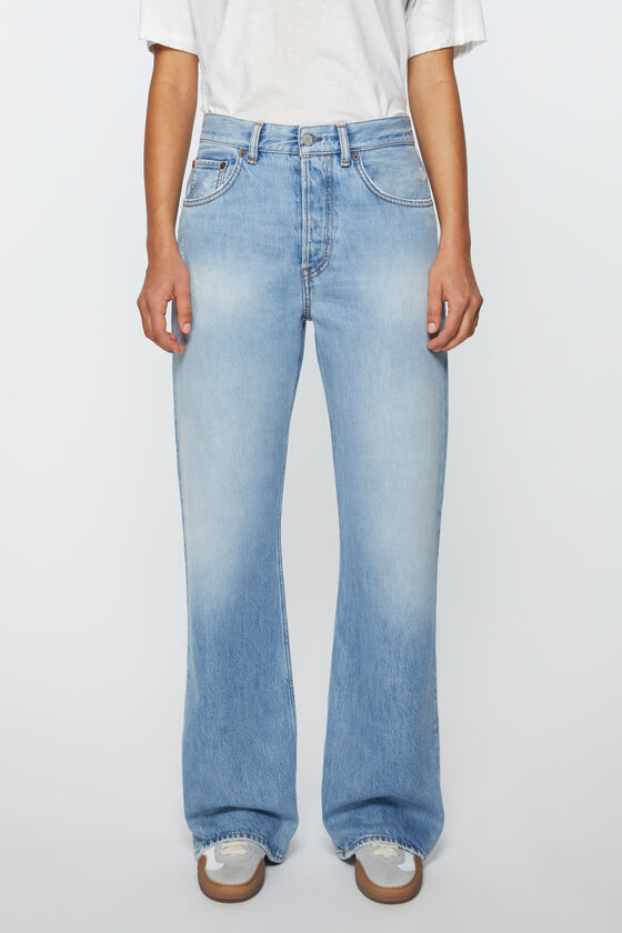 Women's Dirty-washed Denim Baggy Jeans by Acne Studios