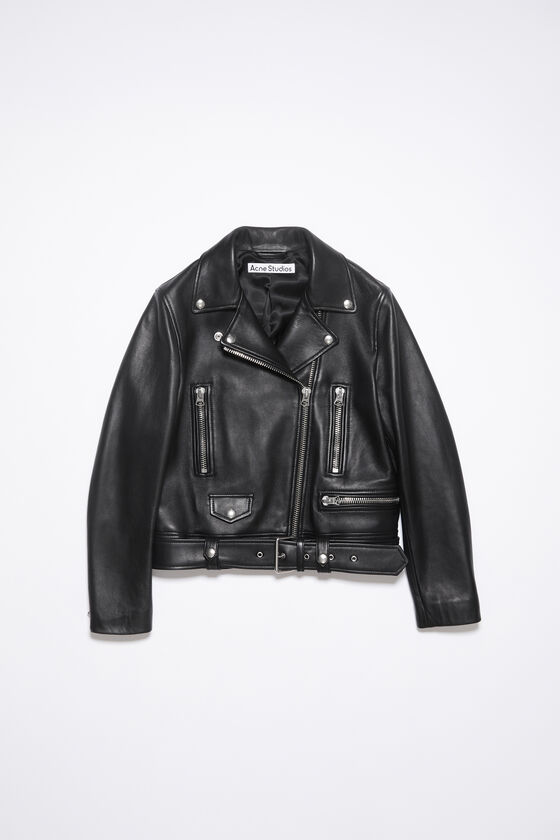 Distorted Motocycle Leather Jacket - Ready-to-Wear