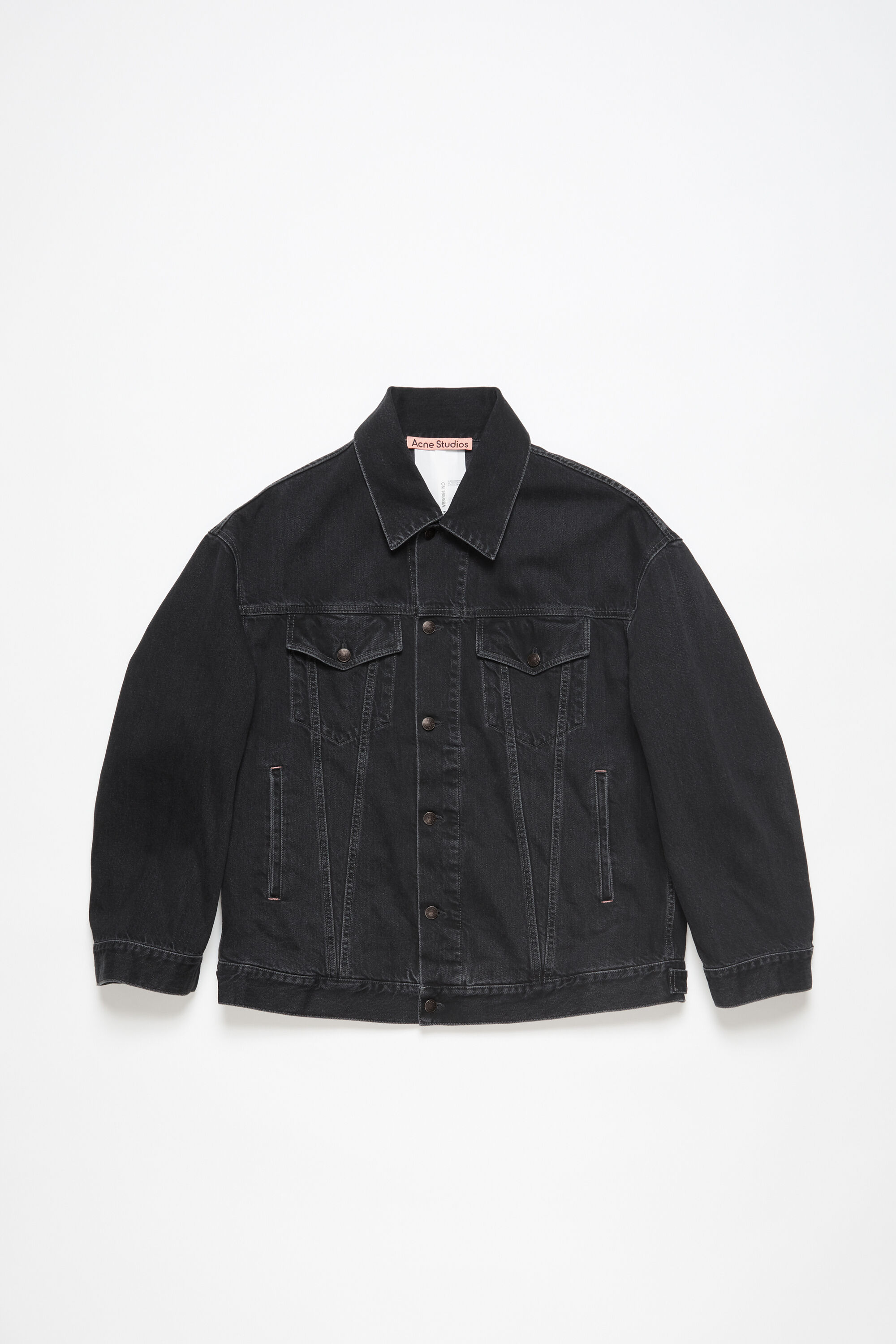Acne Studios - Denim jacket - Oversized unisex fit - Black