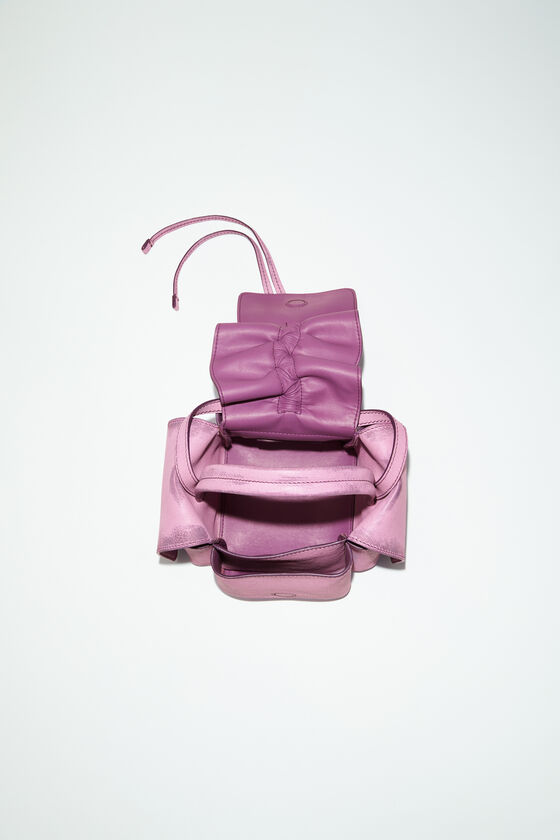 Mini Pink Top Handle Bag with Strap