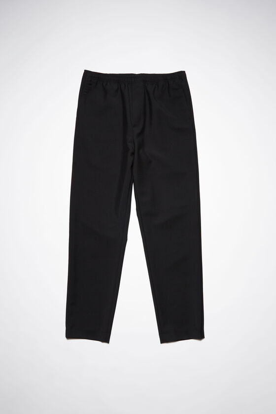 Zizzi QUILTED THERMAL - Trousers - black 