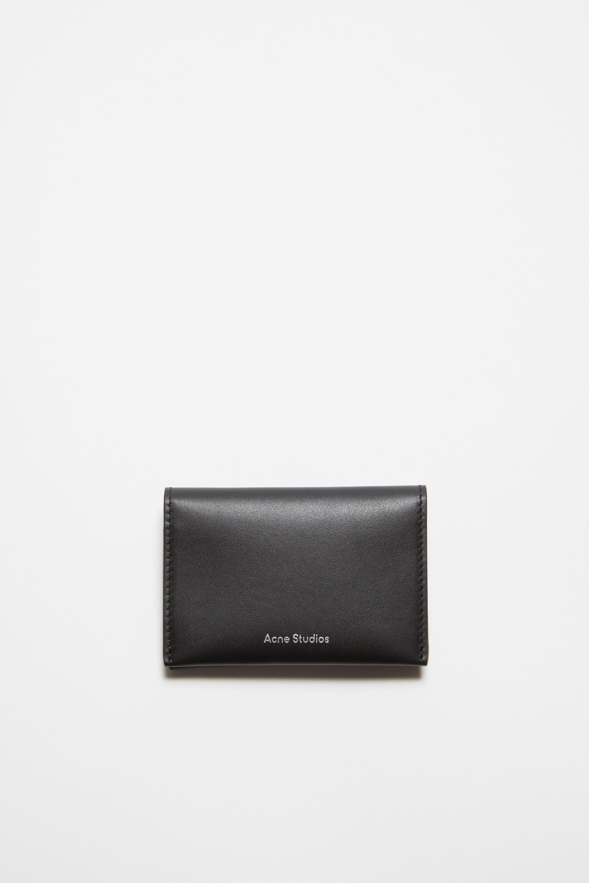 Acne Studios - Leather card case - Dark Blue