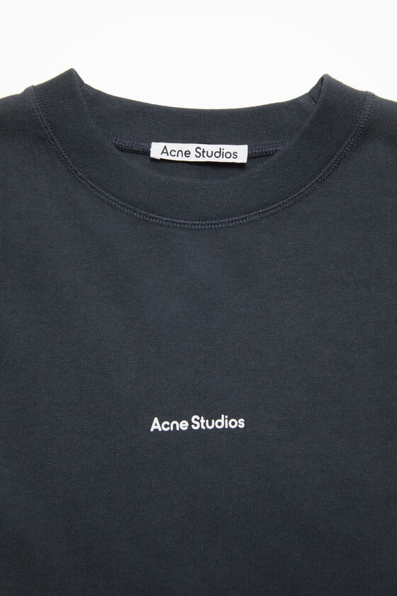 Acne Studios - Logo t-shirt dress - Black